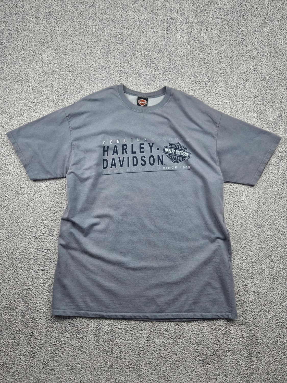 USA 할리데이비슨 바앤실드 반팔 티셔츠 ( XL 추정 ) / 11684 상품이미지2