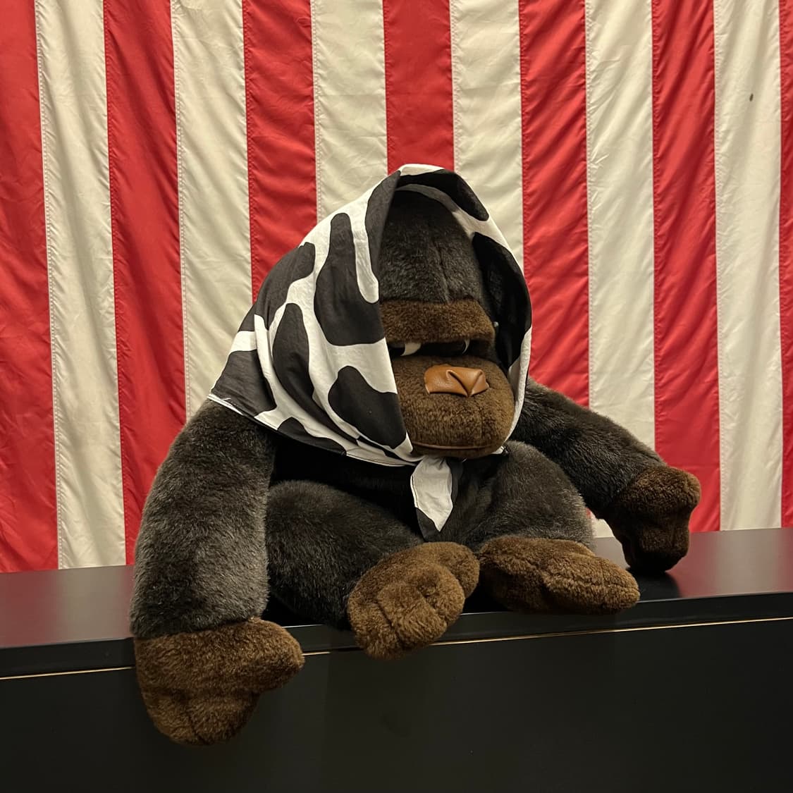 빈티지 카우 프린트 반다나 상품이미지6