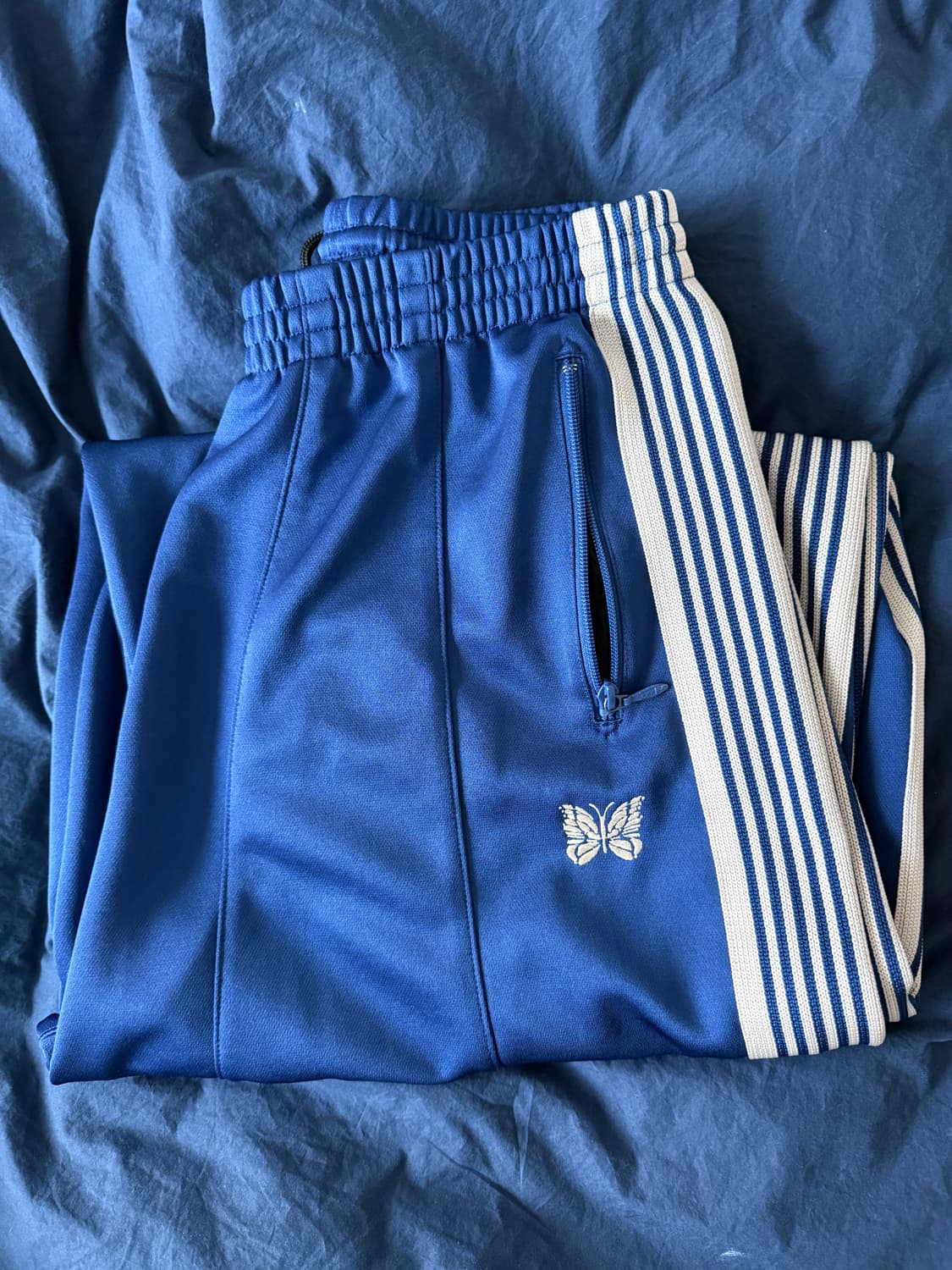 니들스 hd 트랙 팬츠 로얄블루 S 상품이미지1