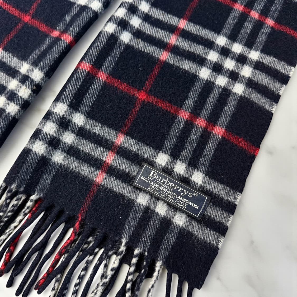 버버리 노바체크 캐시미어X램스울 머플러 상품이미지6