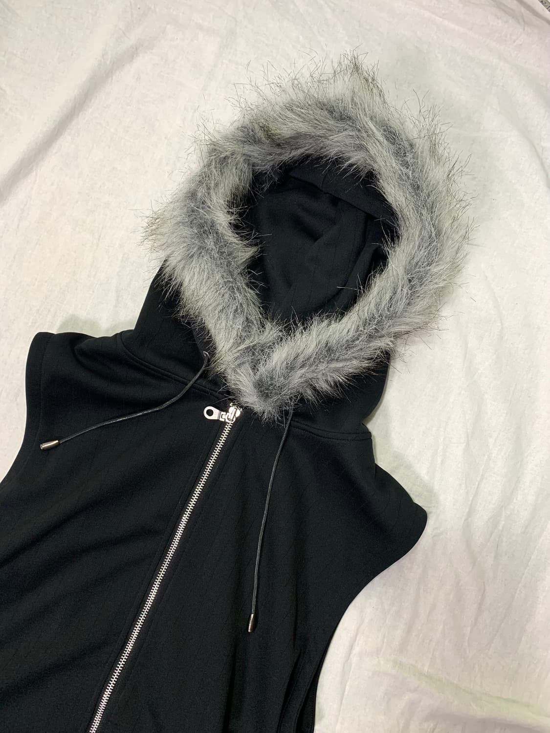 V-kei mood sleeveless hoodie   상품이미지2