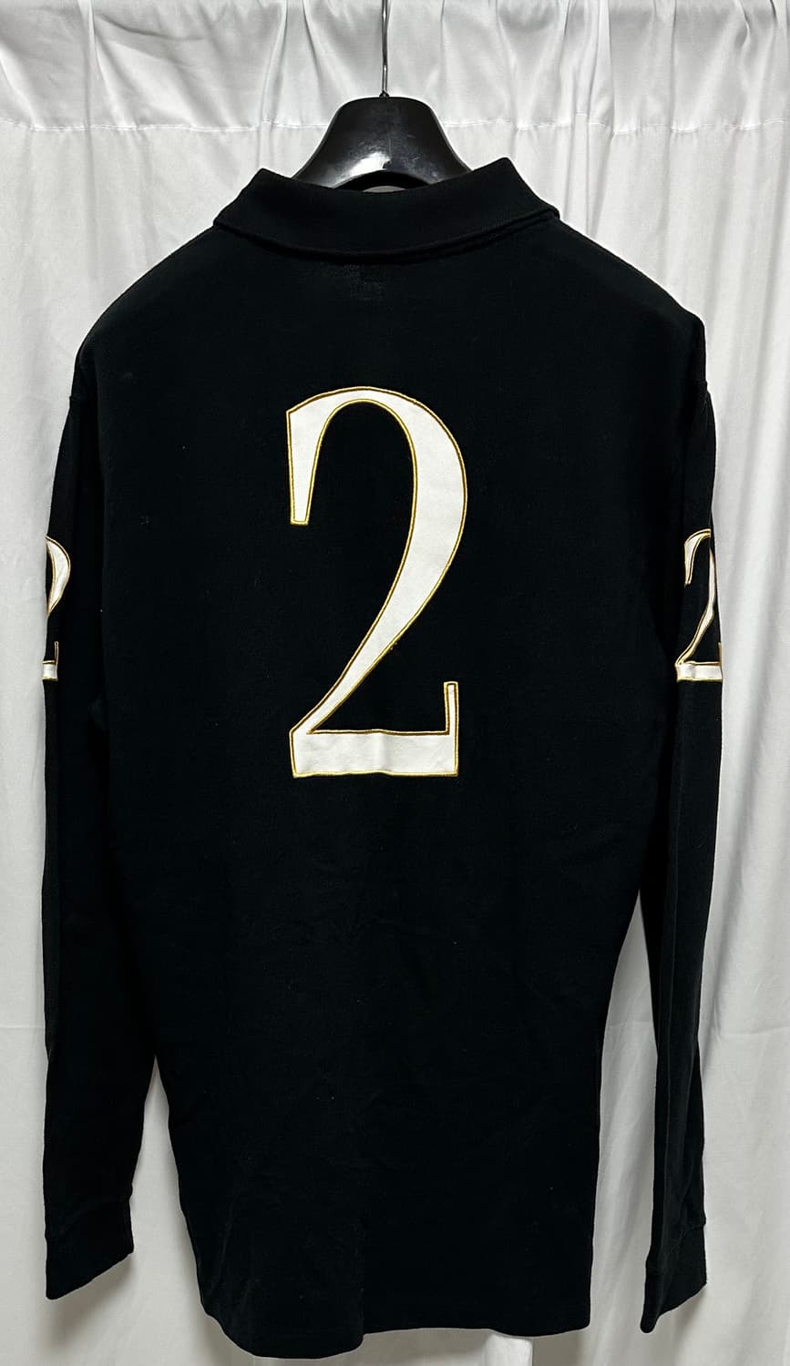 no.95 폴로랄프로렌 치프키프 블랙와치 롱슬리브럭비티 L 상품이미지4