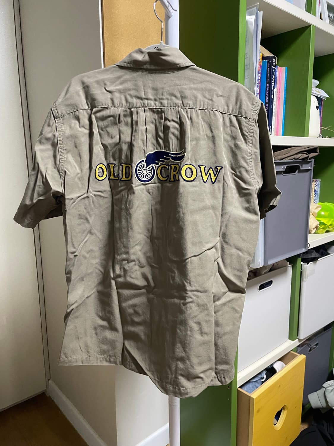 Old Crow 바이크 반팔셔츠 상품이미지2