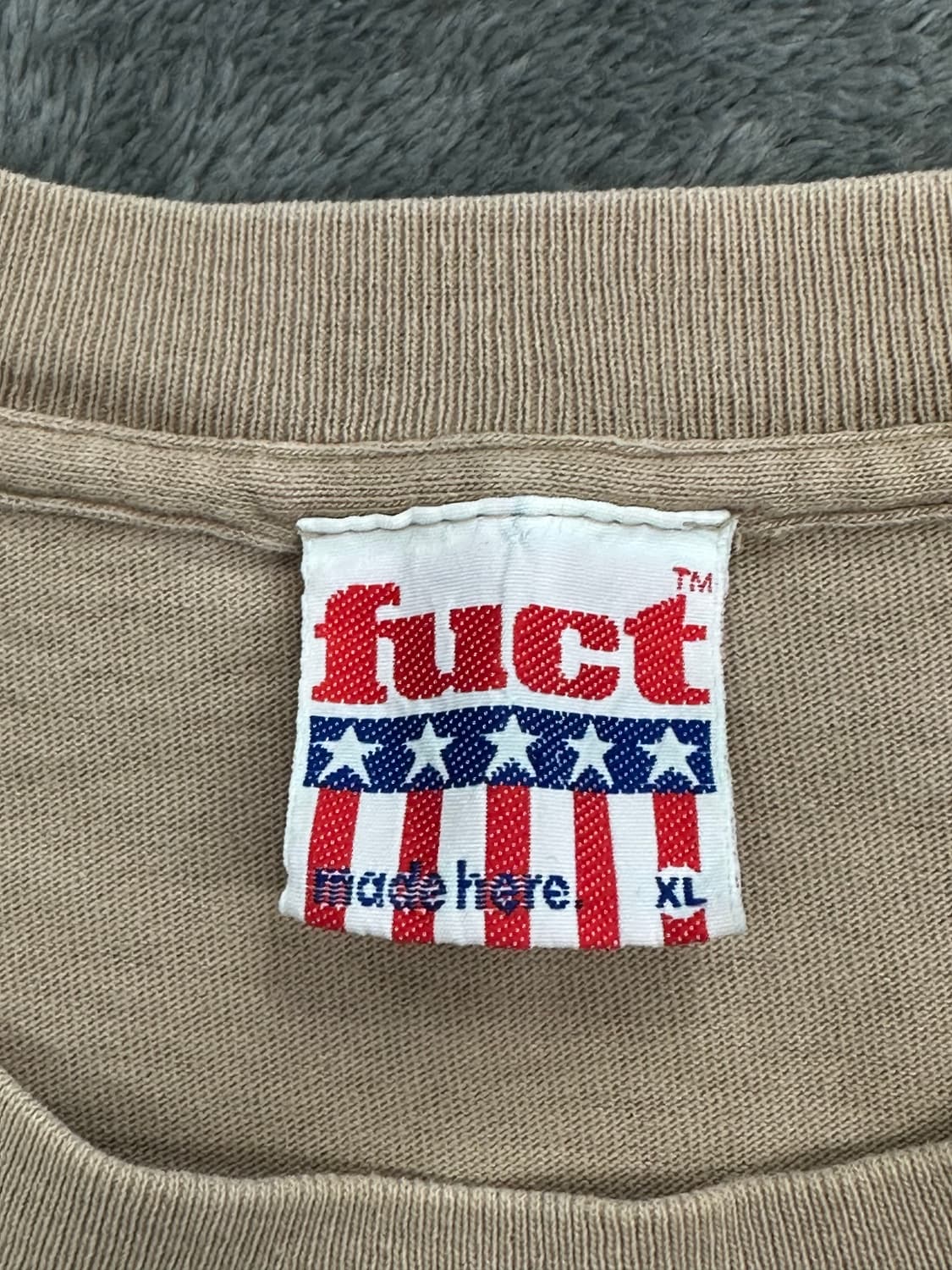 Early 90s FUCT 4Star Logo Tee XL 상품이미지5