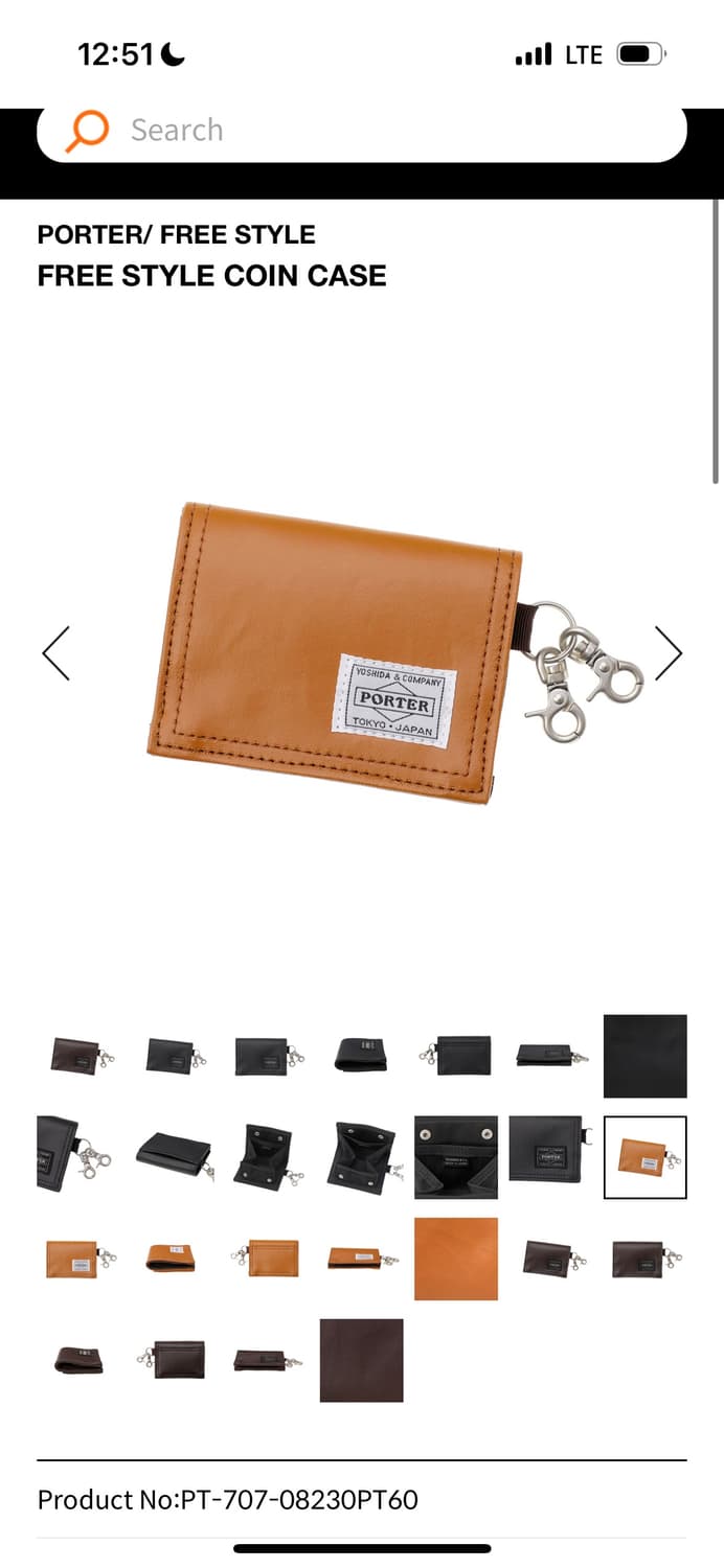 PORTER FREE STYLE COIN CASE 포터 카드지갑 동전지갑 상품이미지7