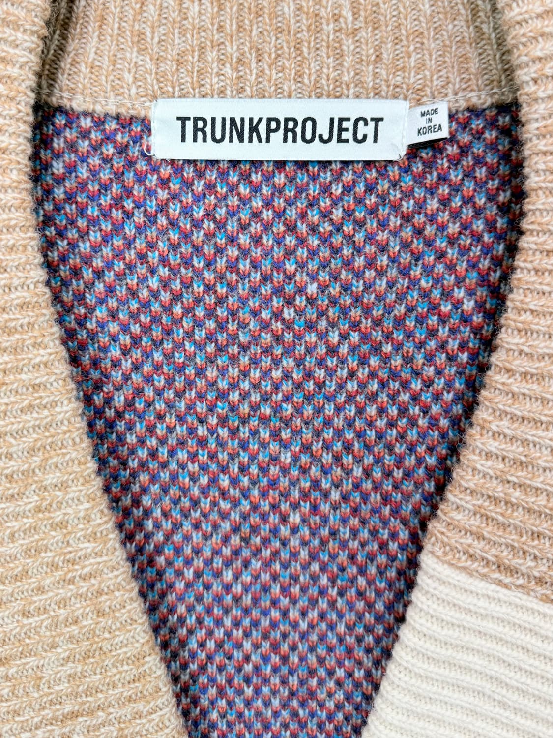 트렁크프로젝트 컬러믹스 울 가디건 상품이미지7