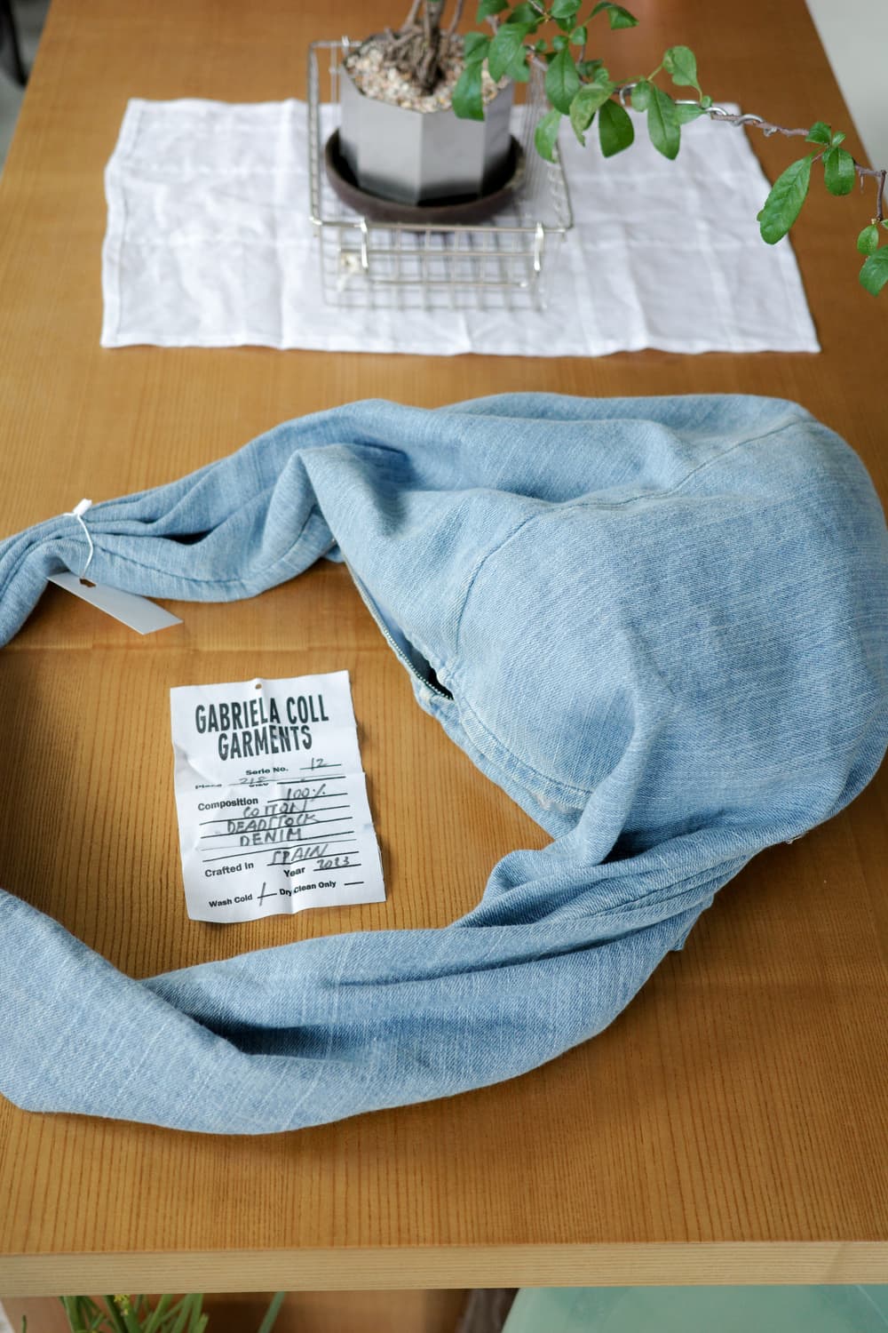 Gabriela coll garments 가브리엘라 콜 가먼츠 데님 백 상품이미지2