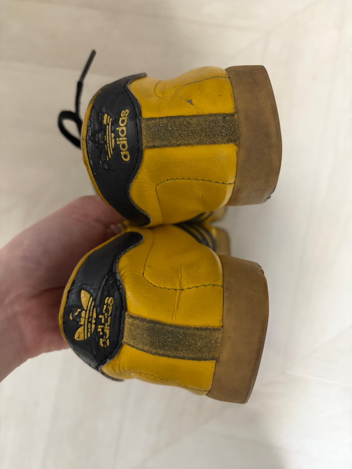 아디다스 코펜하겐 옐로우 블랙 235 상품이미지8