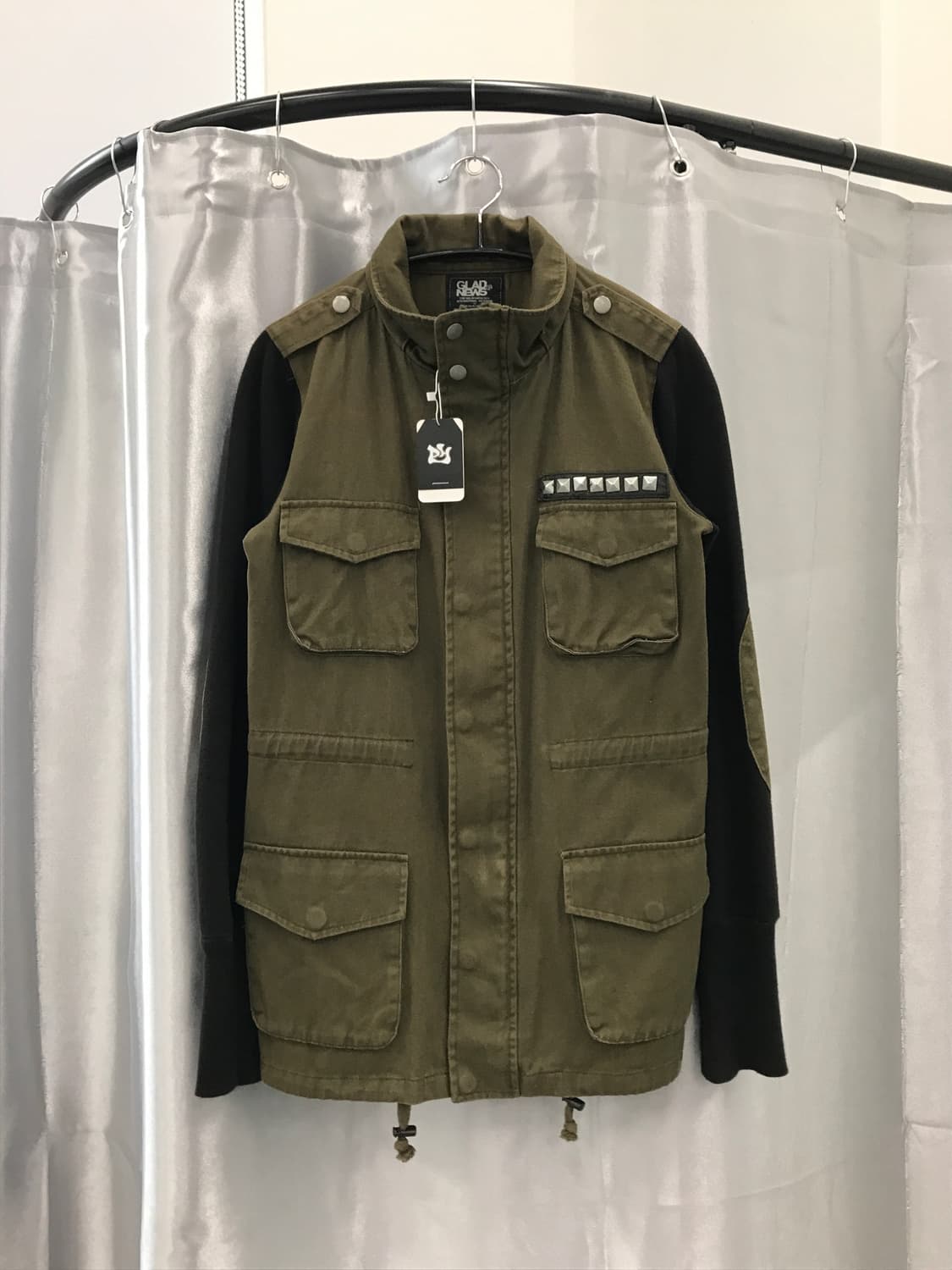 Glad News Khaki Skull militery jacket 상품이미지4