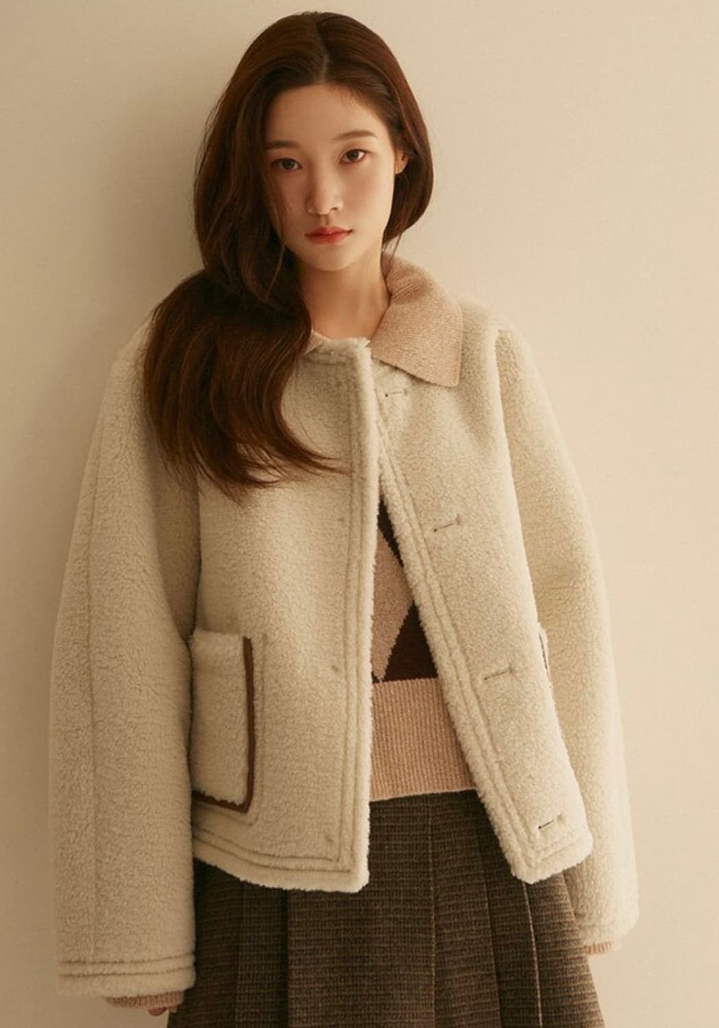 온앤온 Coloring Accentuated Suede Coat 상품이미지4