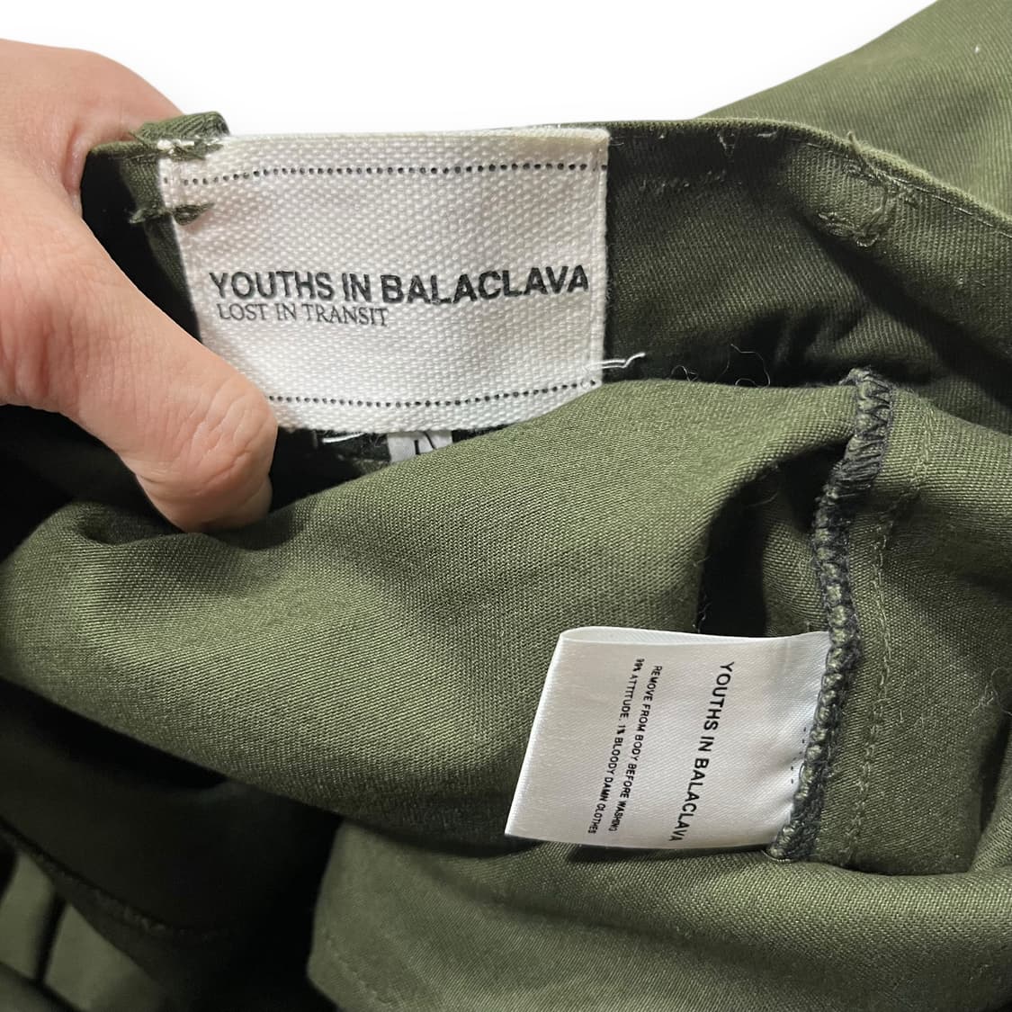 Youths in Balaclava Khaki Cargo Pants 상품이미지6