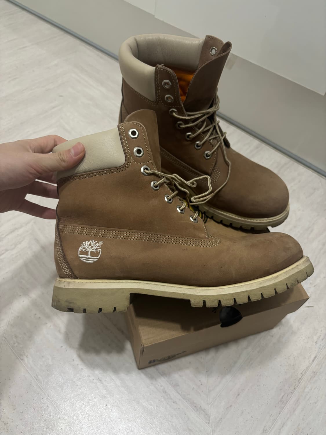 팀버랜드 6인치 브라운 285 상품이미지3