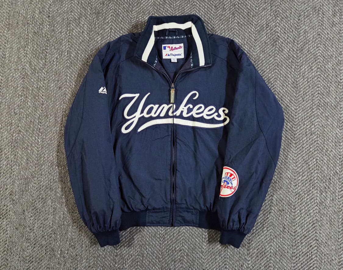 마제스틱 Majestic 뉴욕 양키스 어센틱 자켓 상품이미지2
