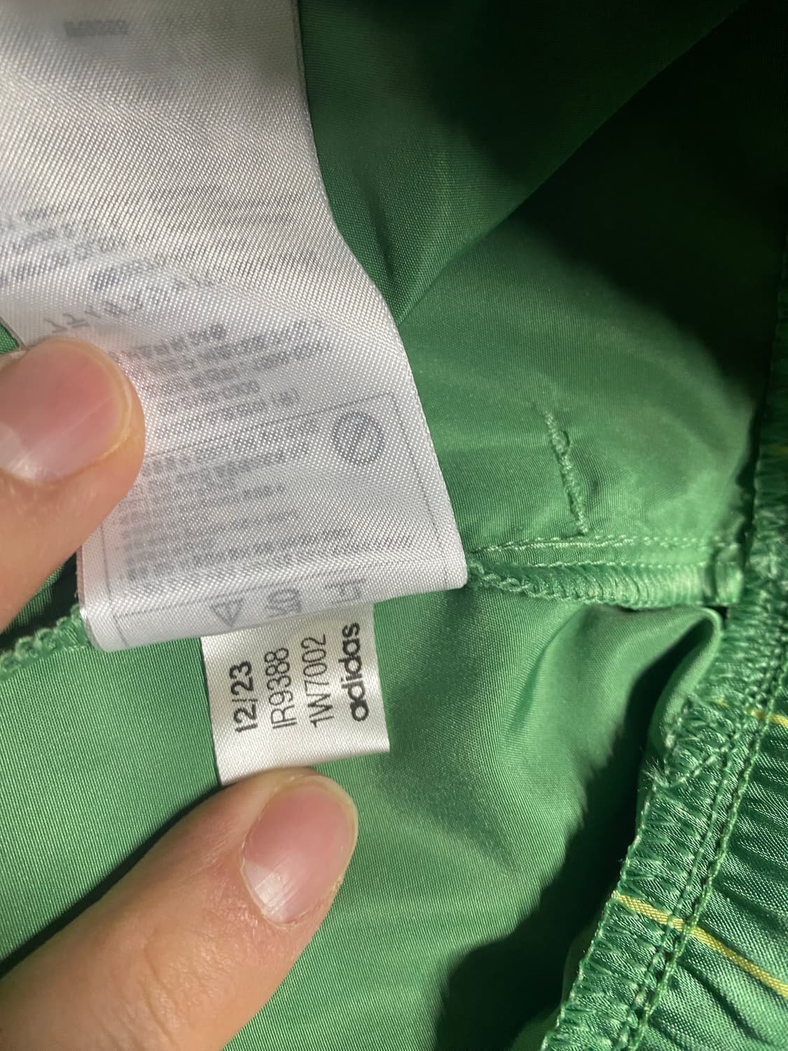 아디다스 윈드브레이커 그린 XL 상품이미지4