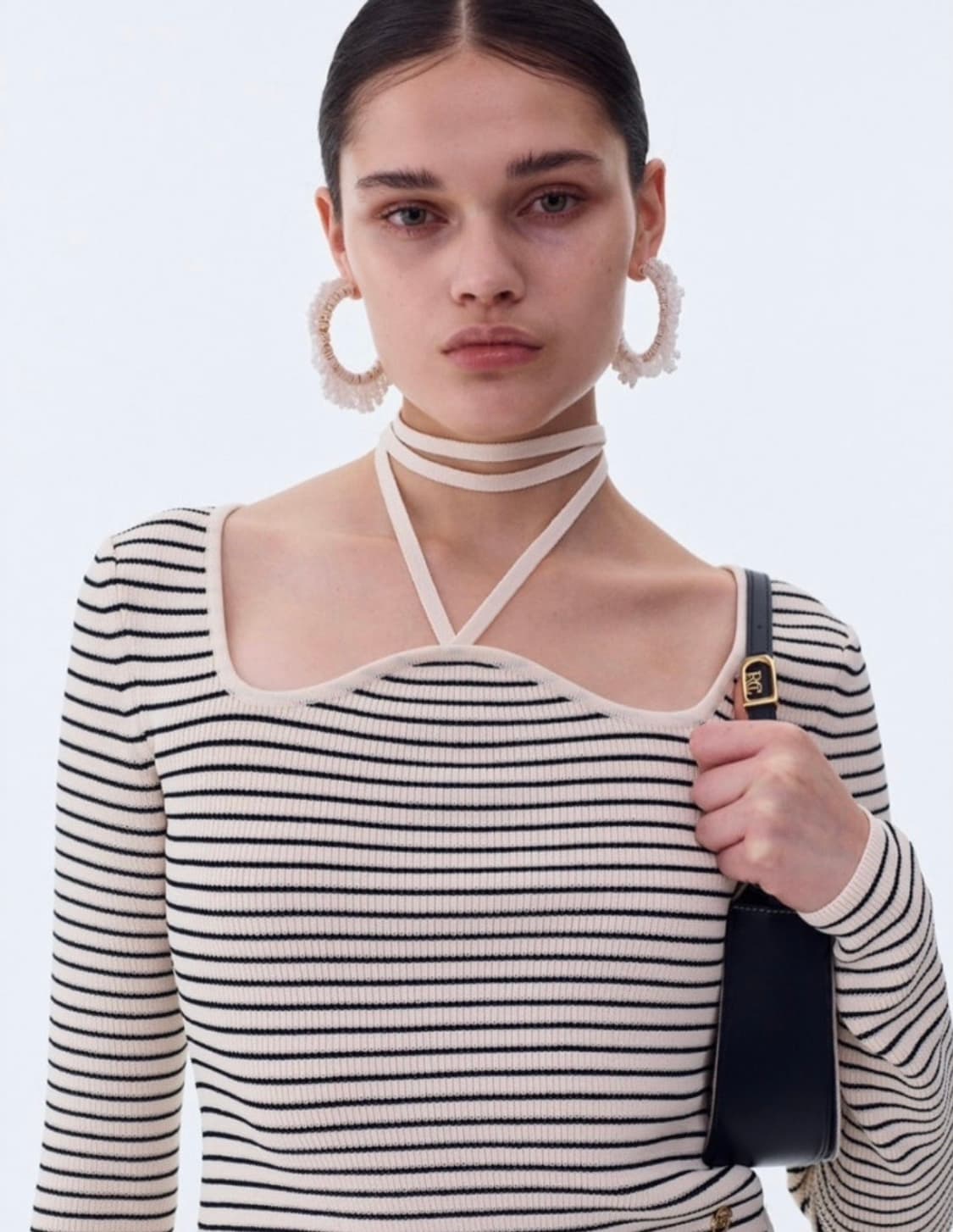 렉토 스트라이프 니트 상품이미지1