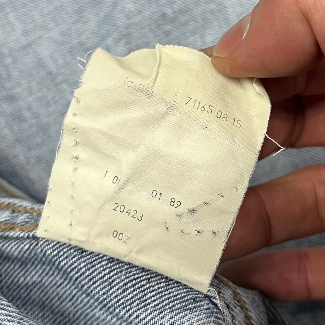 80s 리바이스 데님 트러커 자켓 (105) 상품이미지8