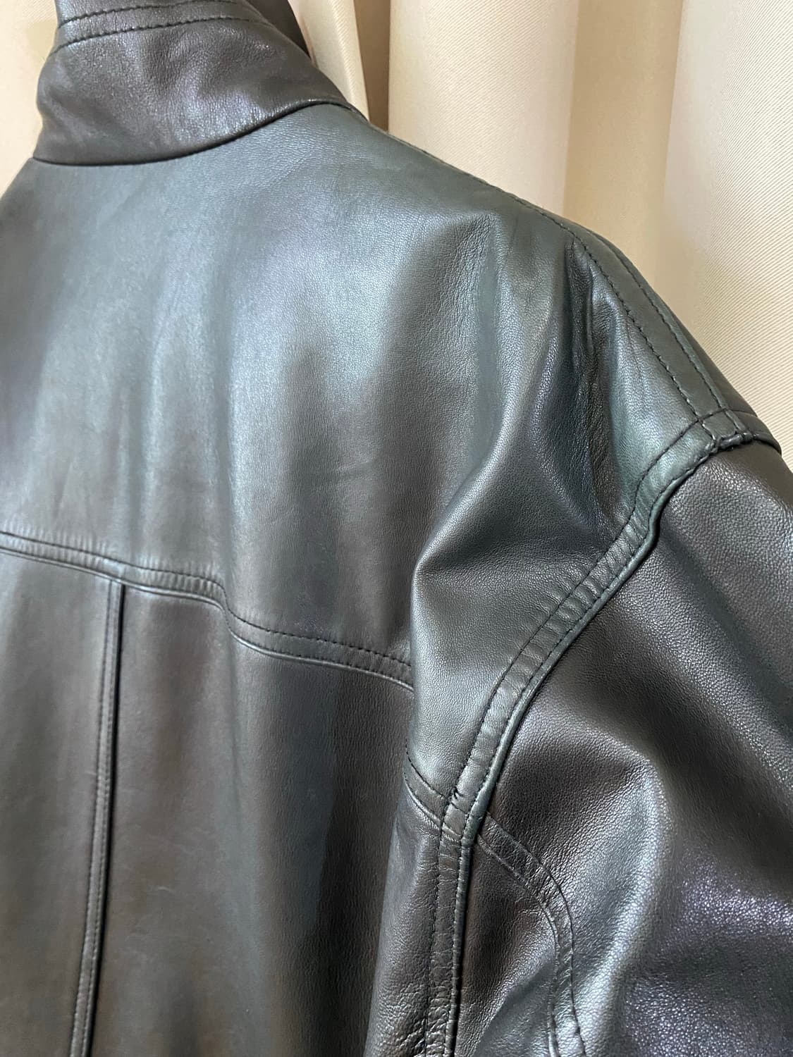 Vintage Leather Parka Jacket 상품이미지10