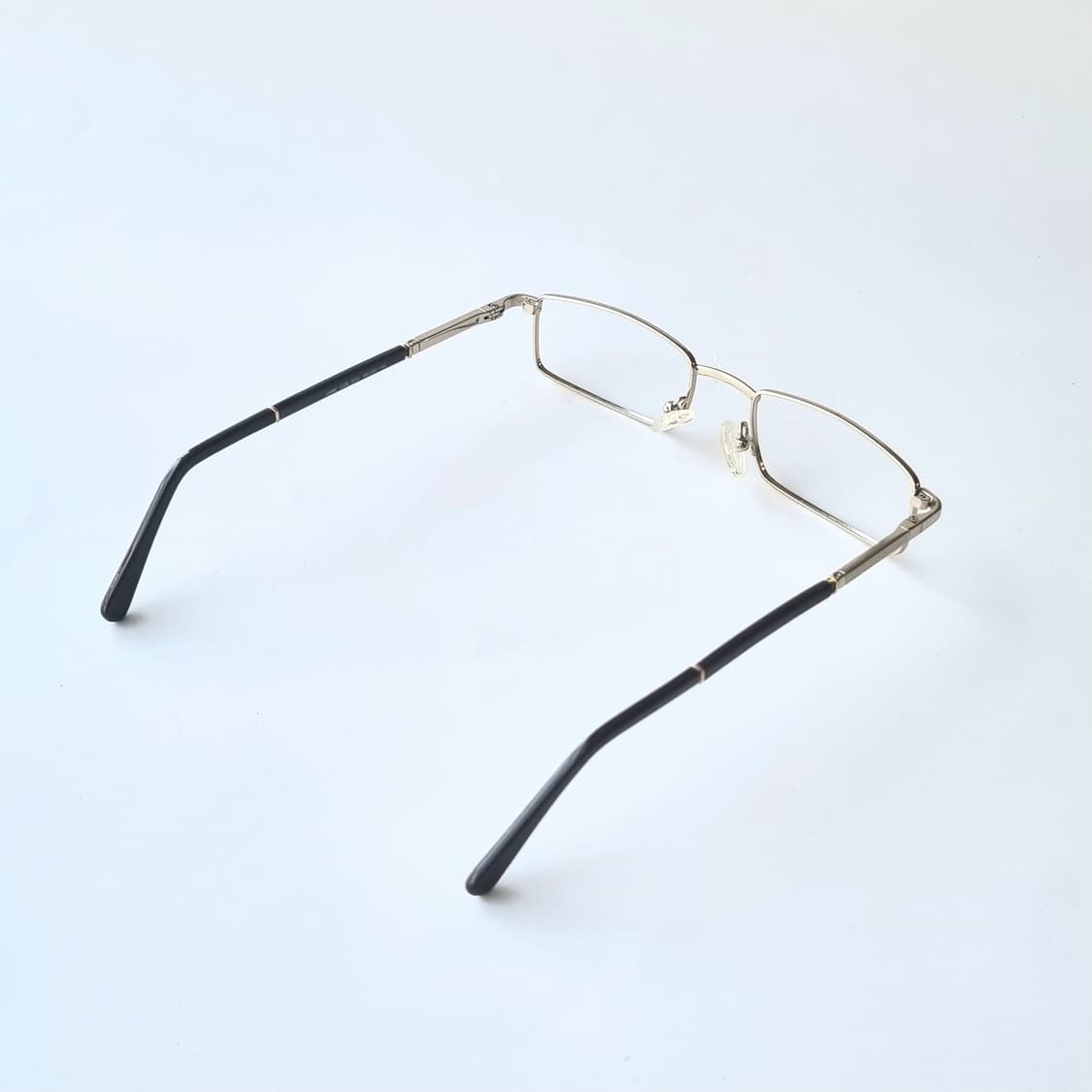 데드스탁 골드 슬림 렉탱글 메탈 안경테 743 상품이미지5