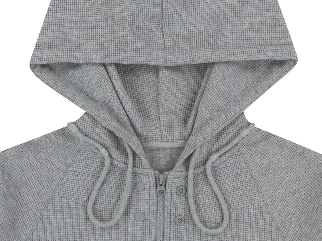 산산기어 Circut zip up hoodie MELANGE GRAY 2 상품이미지3