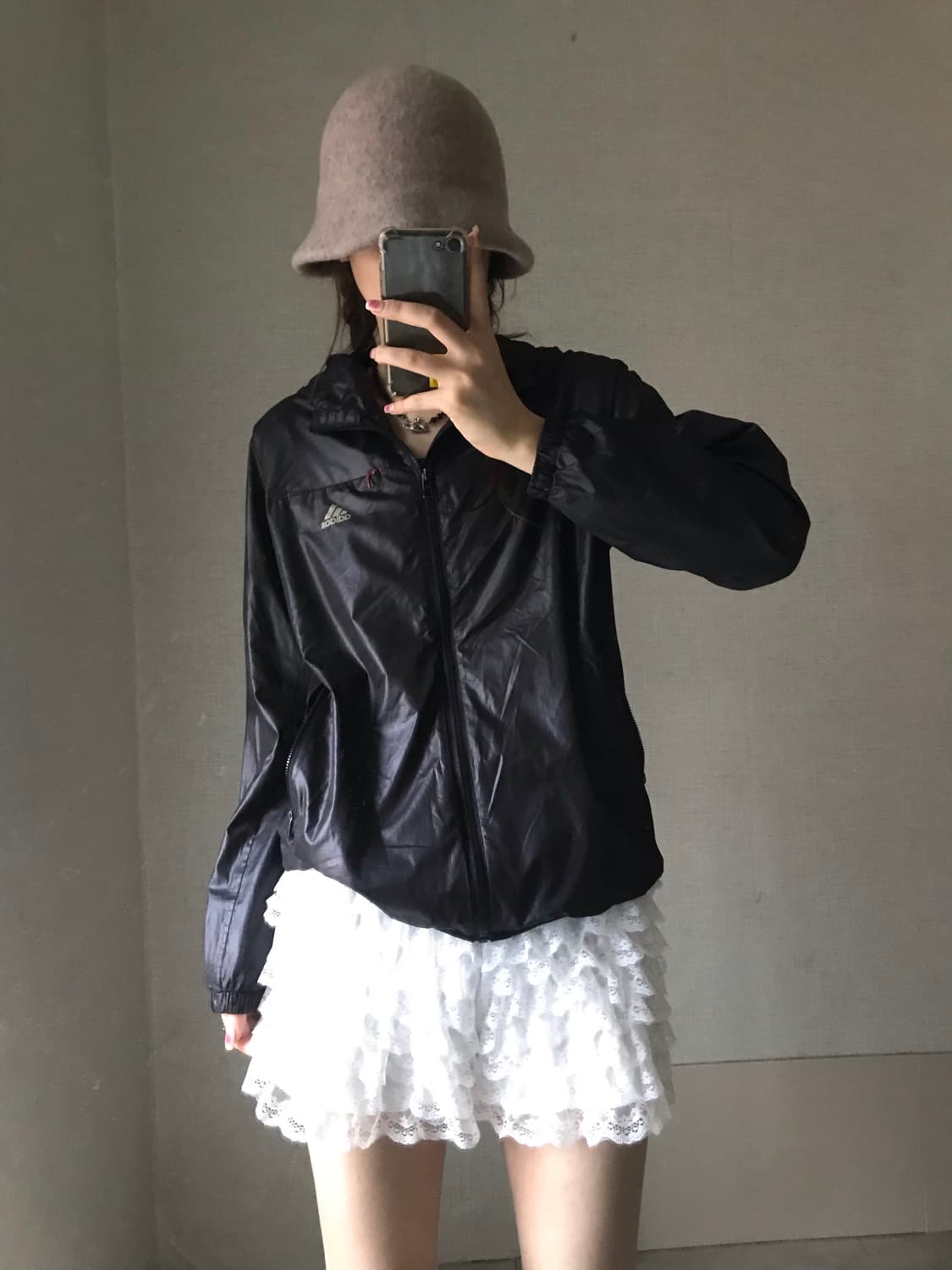 아디다스 블랙 바람막이 상품이미지1