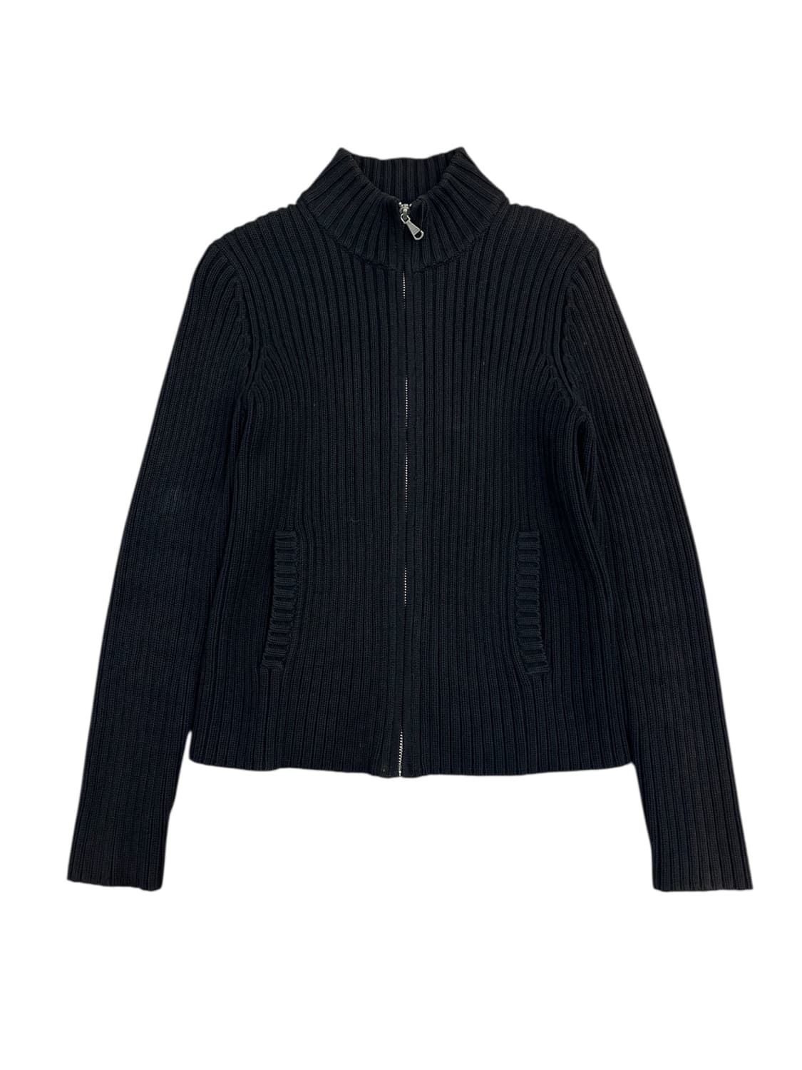 랄프로렌 니트 집업 블랙 XS #csz2956 상품이미지3