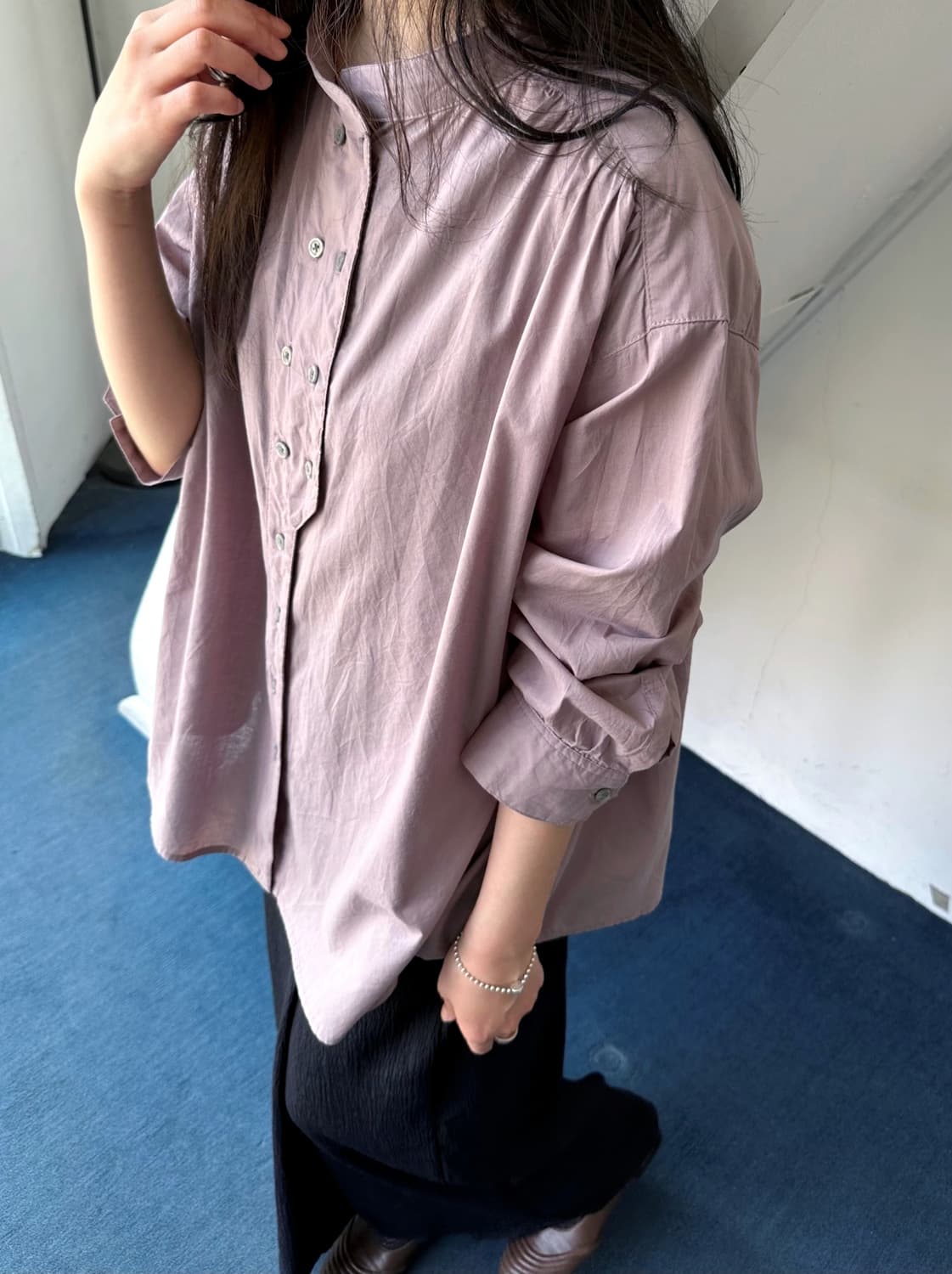 High gauge natural cotton shirt 상품이미지8