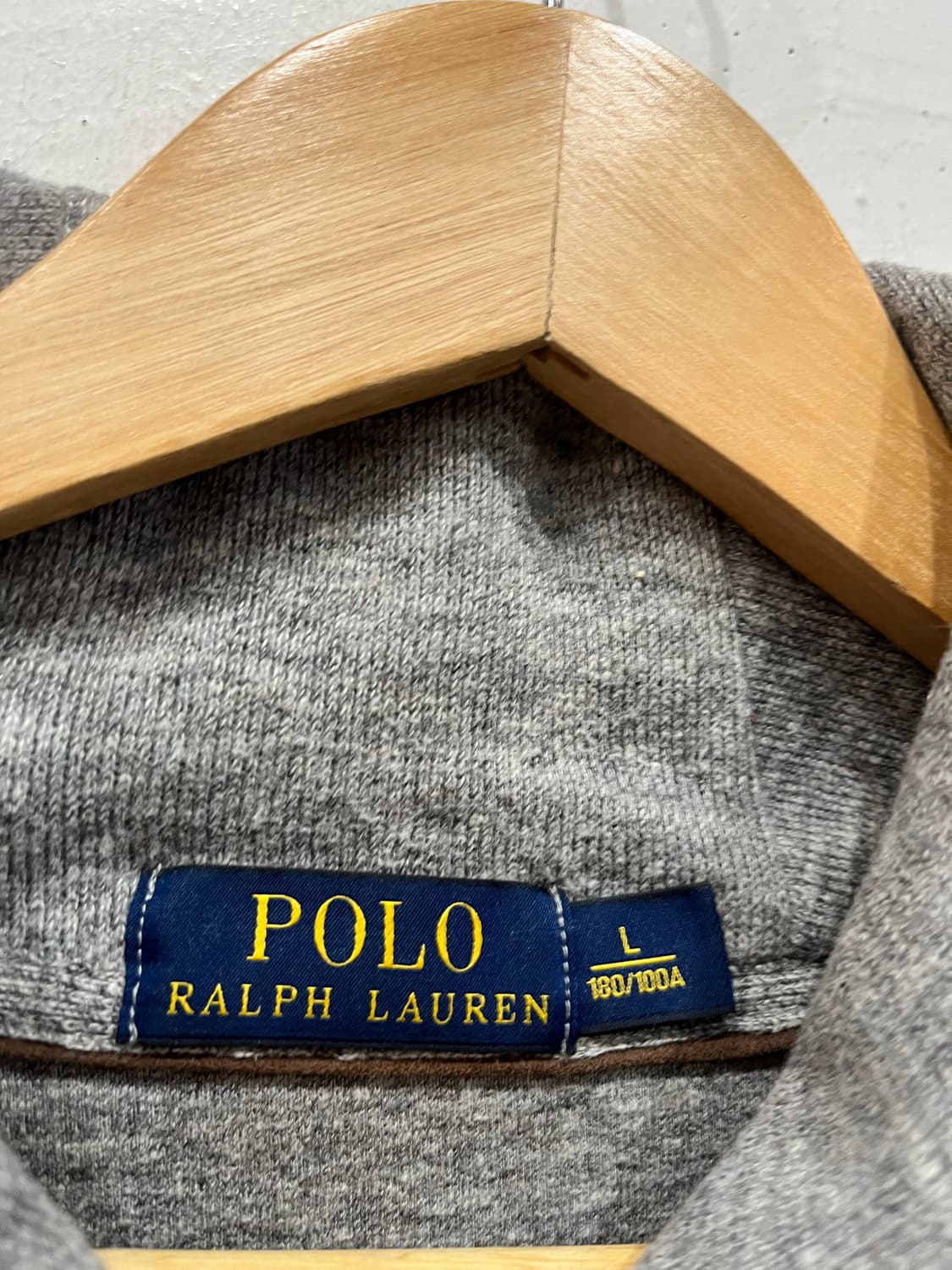 폴로랄프로렌 엘보패치 숄카라 스웻셔츠 맨투맨 L 상품이미지5