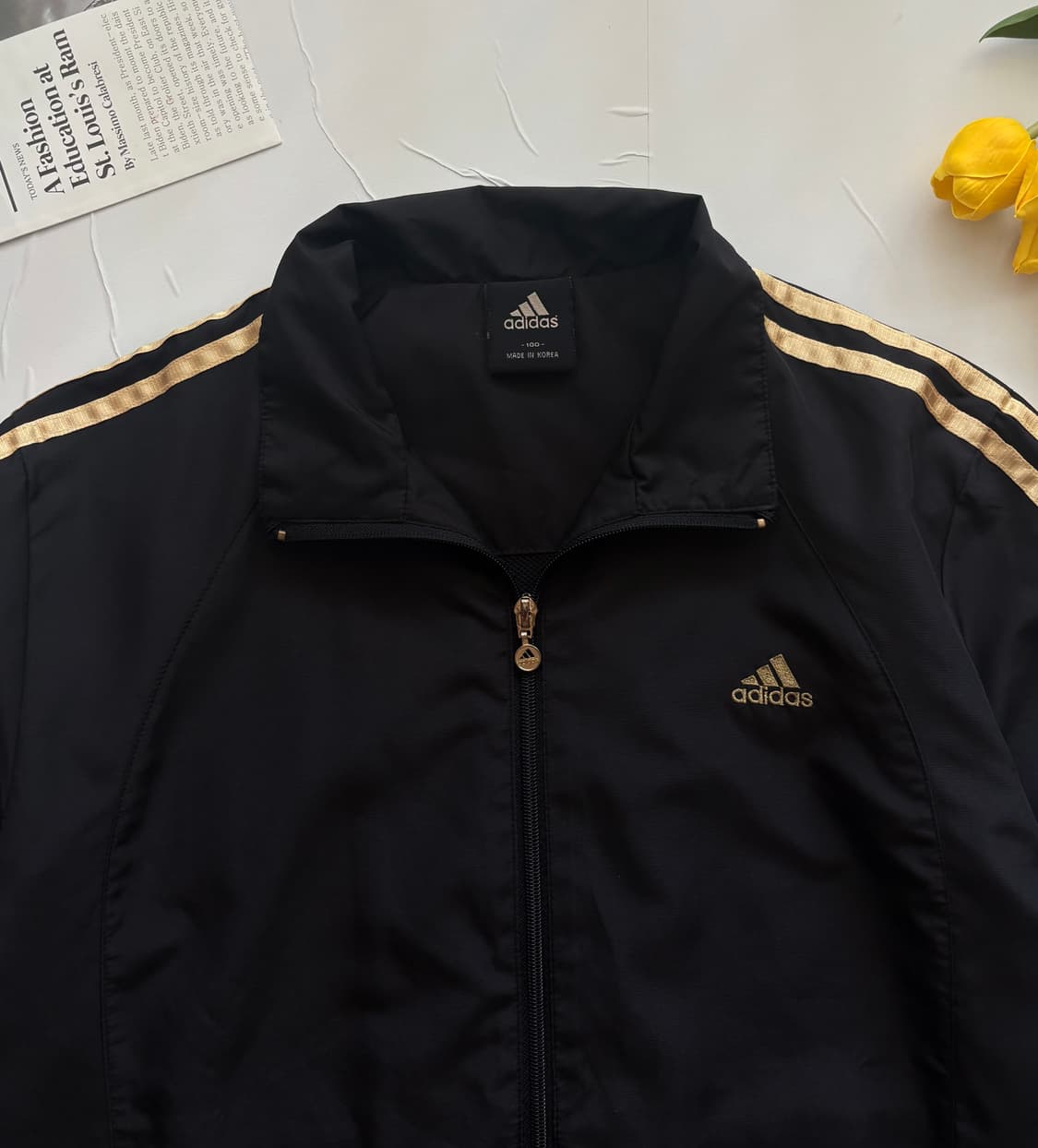 adidas 아디다스 빈티지 검골 바람막이 상품이미지3