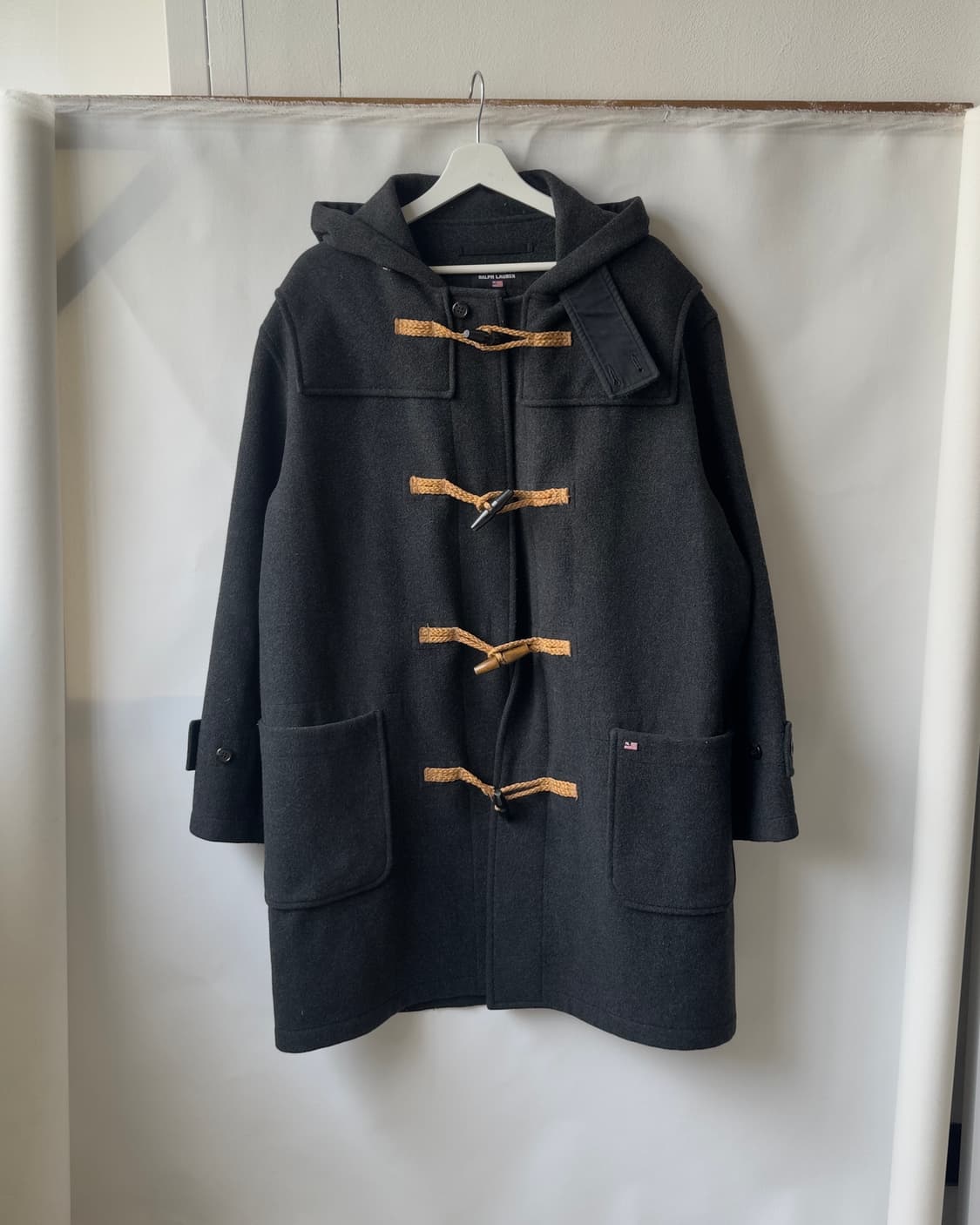[POLO JEANS] Hooded Wool Duffle Coat 상품이미지2