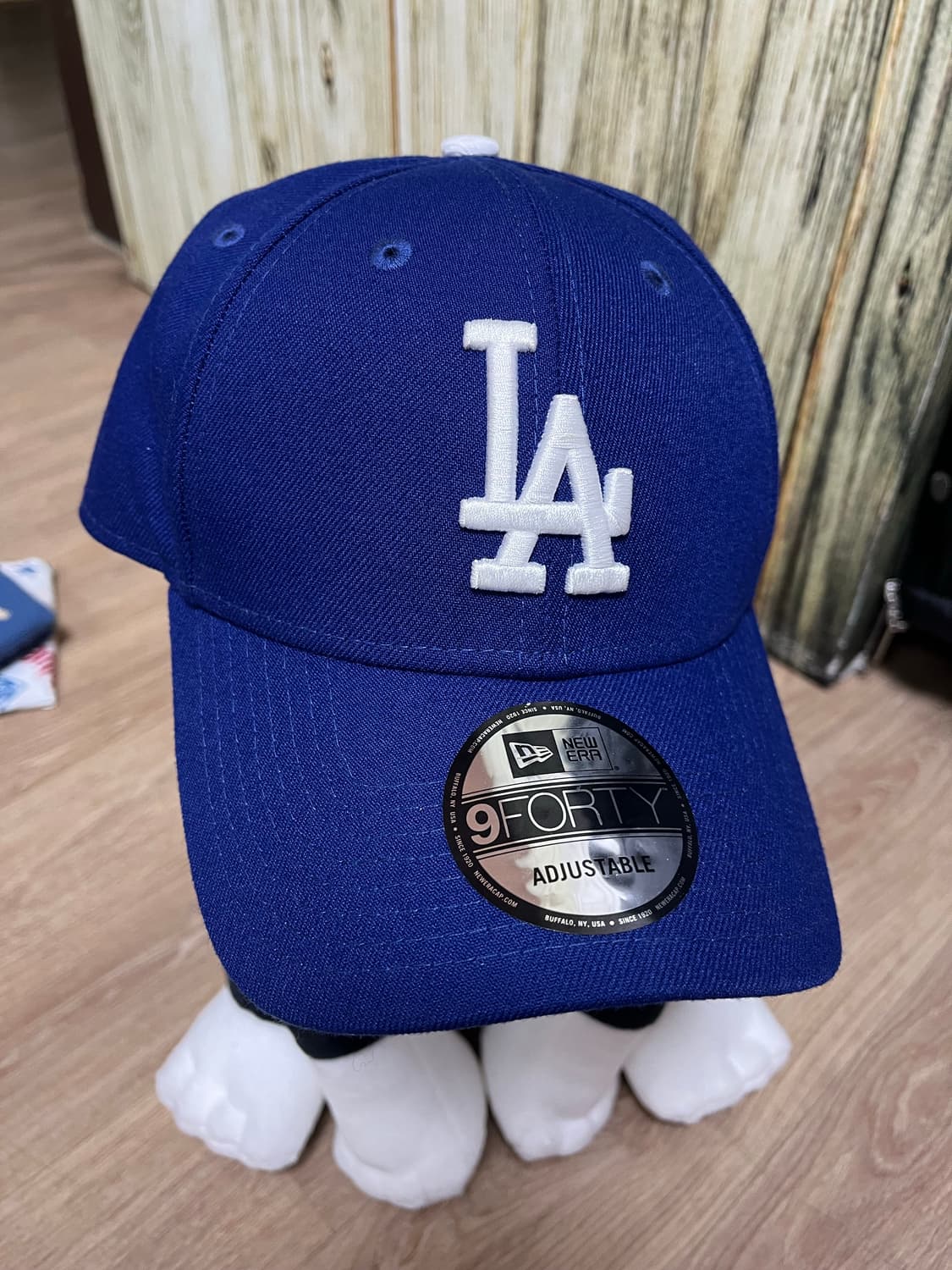 뉴에라 LA 다저스 9FORTY 볼캡 화이트 블루 2종 상품이미지4