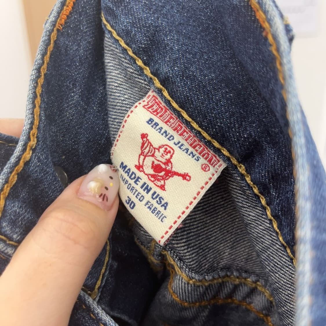 트루릴리젼 조이 Y2K 데님 청바지 30인치 C06231 상품이미지4