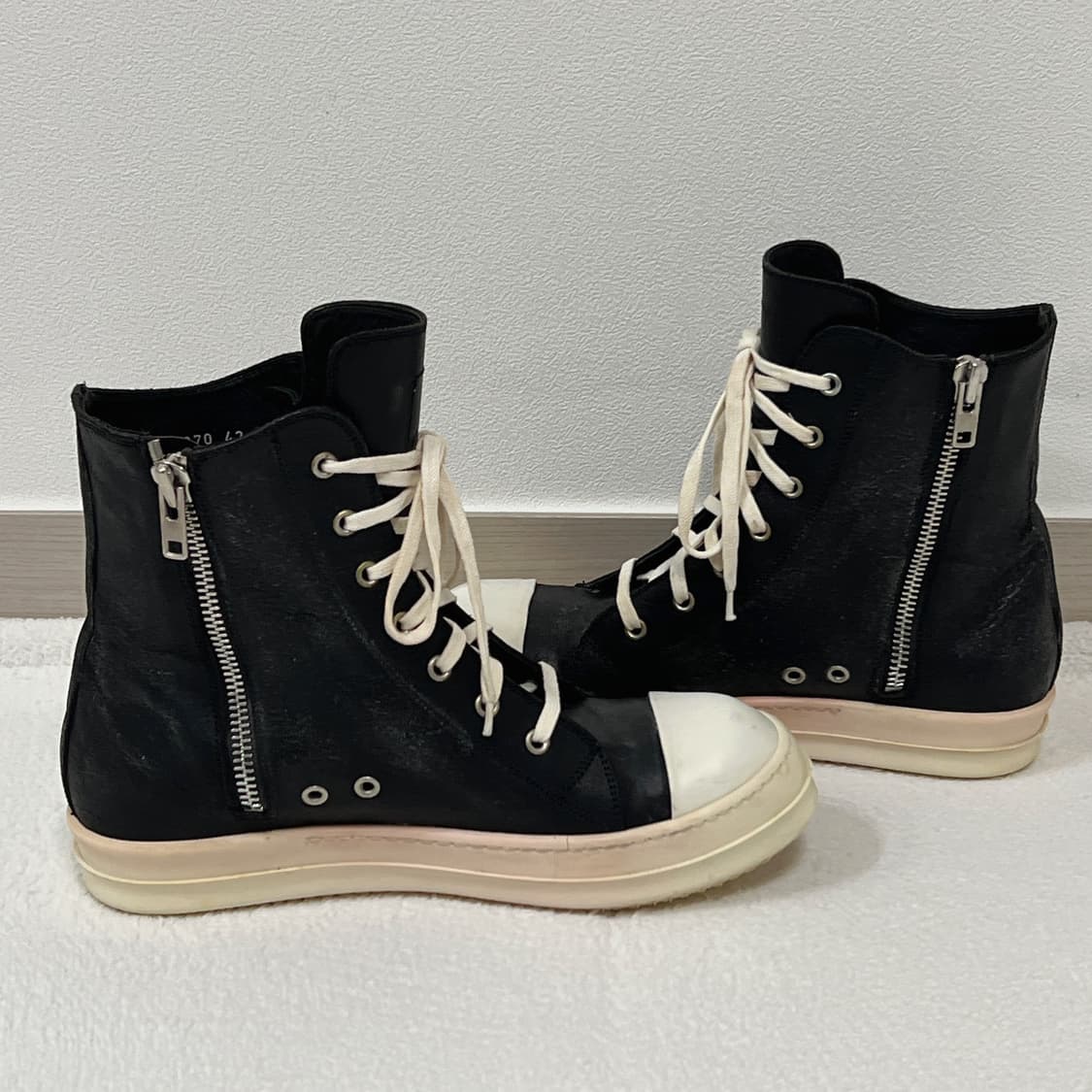 릭오웬스 14SS 컨버스 라몬즈 하이 LPDP 릭컨 상품이미지5