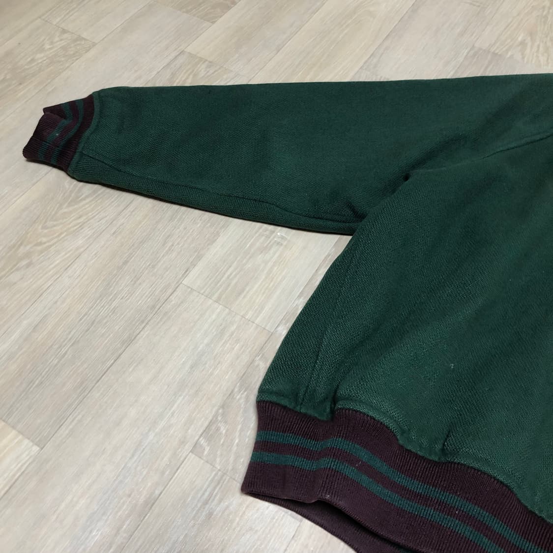 (L) 90's 폴로 랄프로렌 POLO 스크램블로고 스타디움 바시티 자켓 상품이미지9