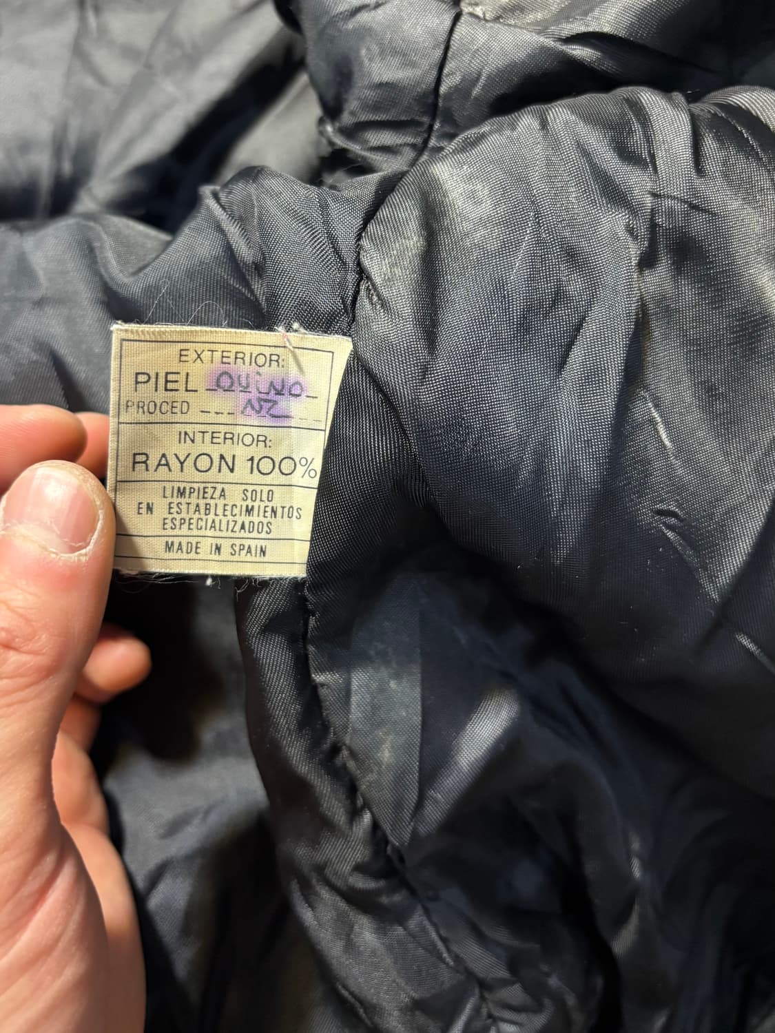 Imperio Del Antilope S.A. 하프 코트 레더 자켓 50 상품이미지8