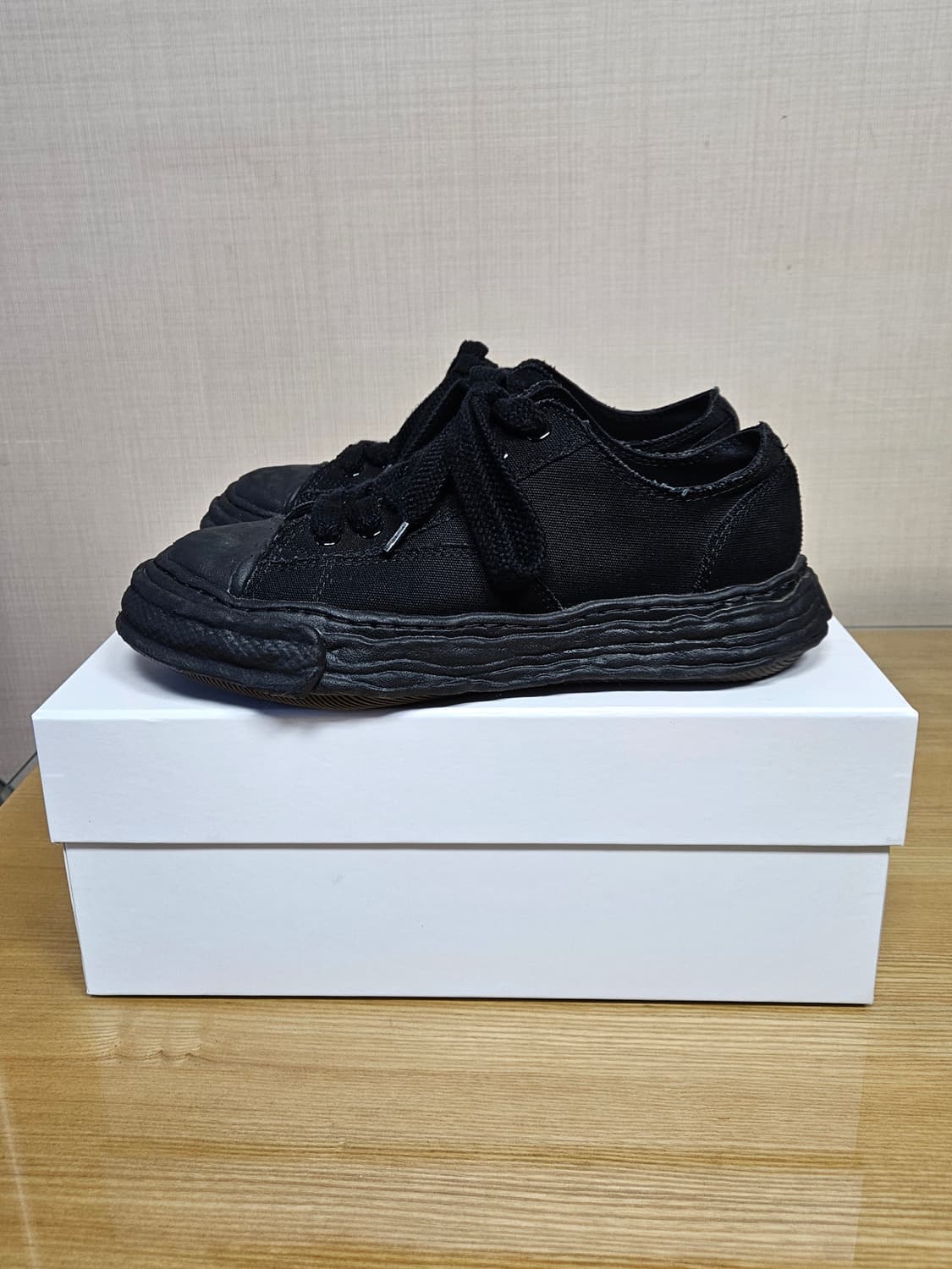 미하라야스히로 피터슨 OG 솔 캔버스 블랙 상품이미지3