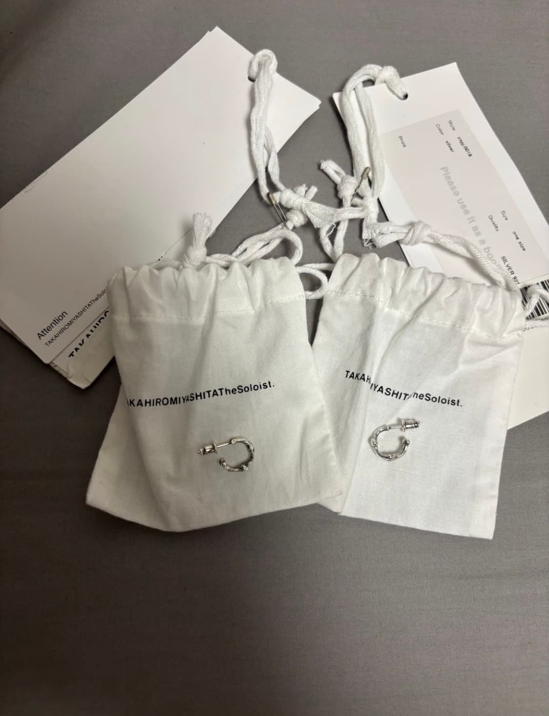 솔로이스트 본 이어링 상품이미지3