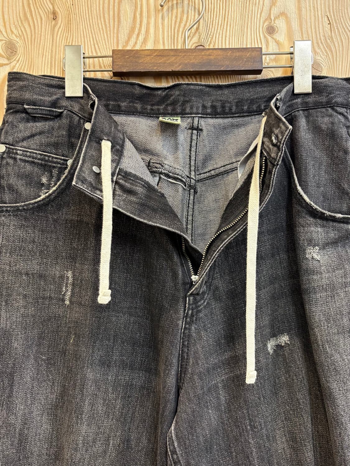 21aw 빔즈 ssz 커스드 데님팬츠 상품이미지4