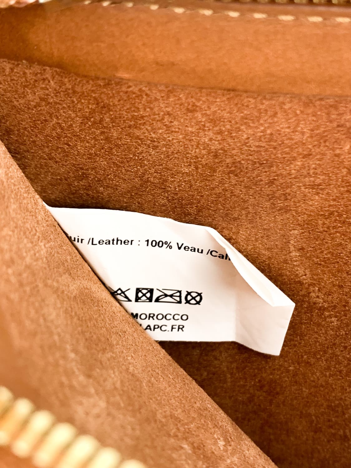 APC 아페쎄 레더 가죽 클러치  상품이미지4