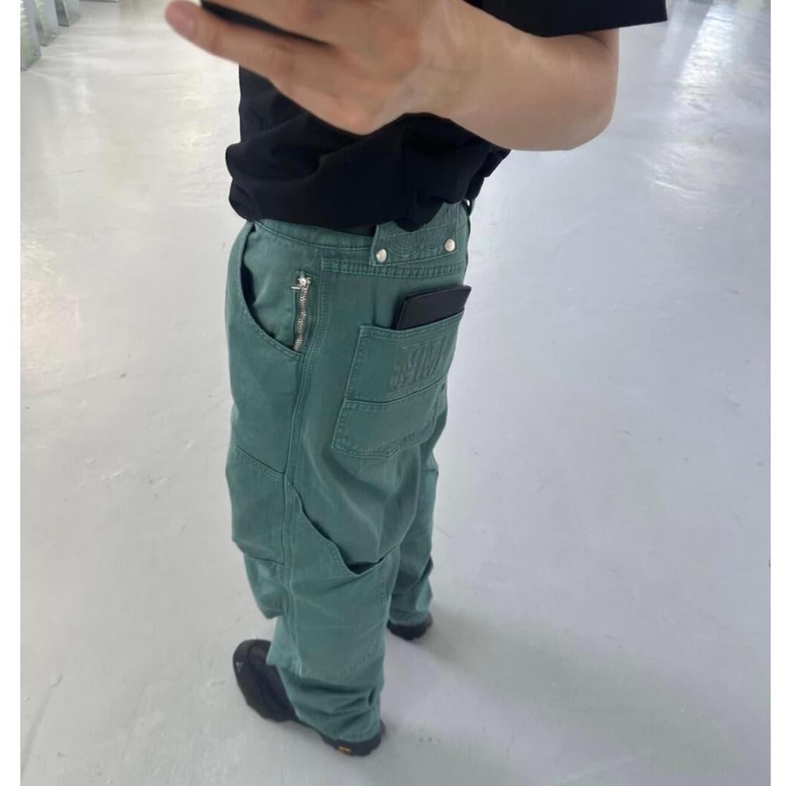 플라스틱프로덕트 MPa CALF POCKET PANTS (EMERALD) 상품이미지1
