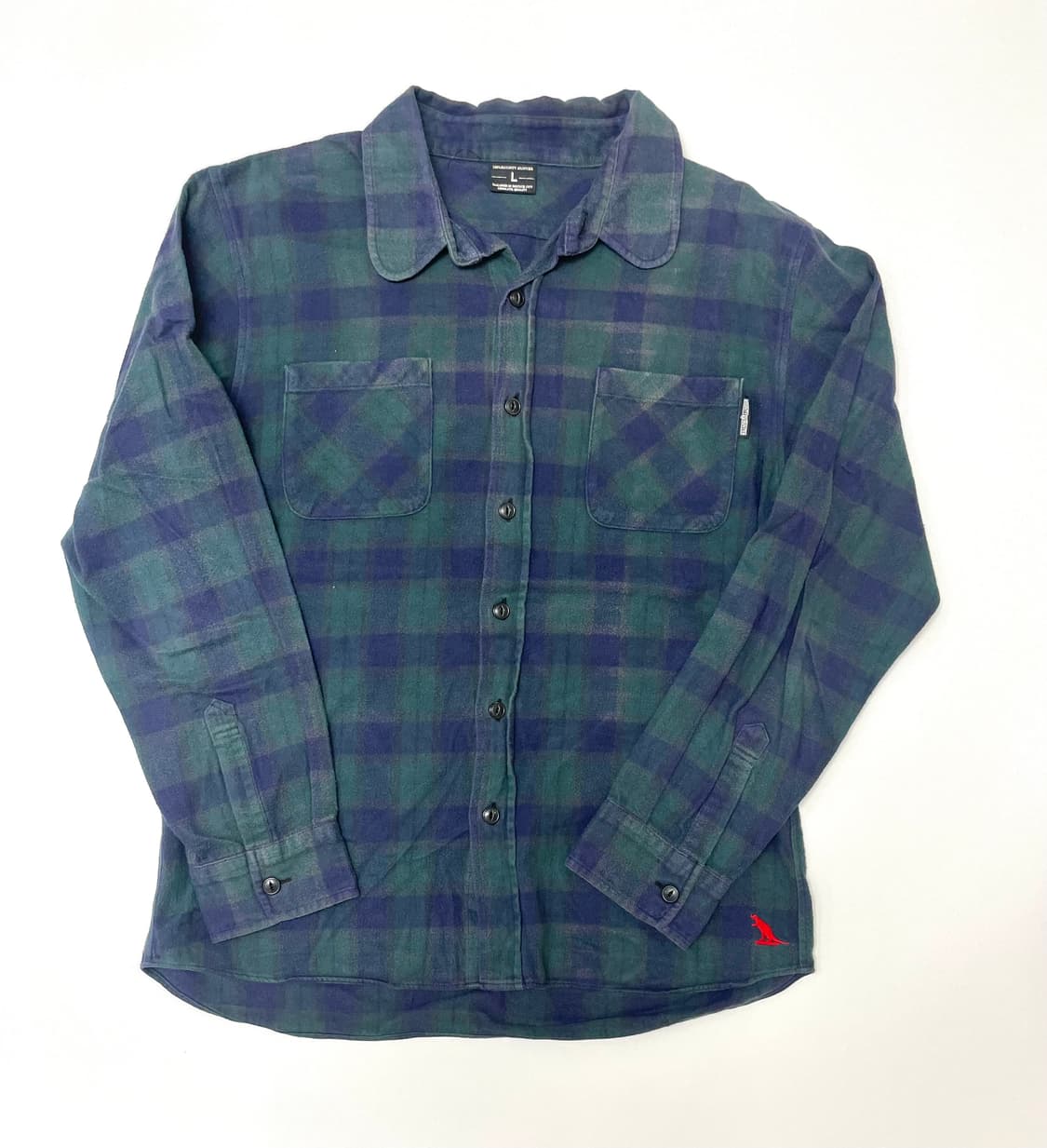[L]바운티헌터 체크셔츠 그린 상품이미지1
