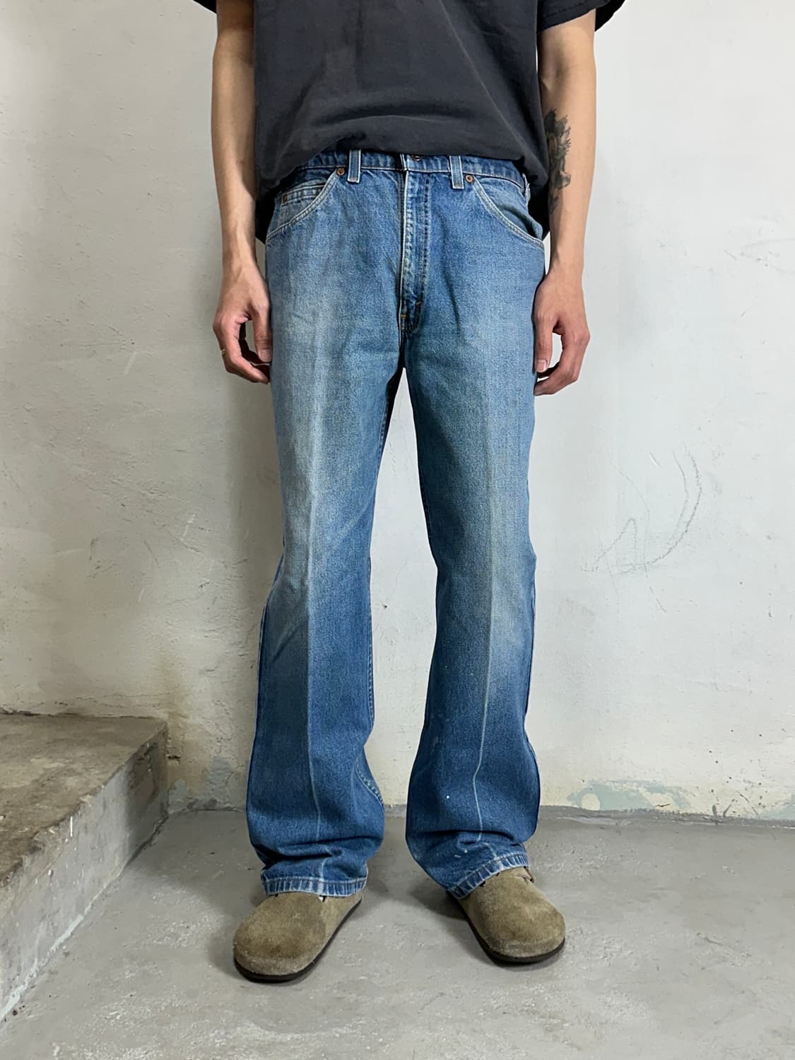 90's USA 빈티지 리바이스 517 오렌지탭 부츠컷 상품이미지3