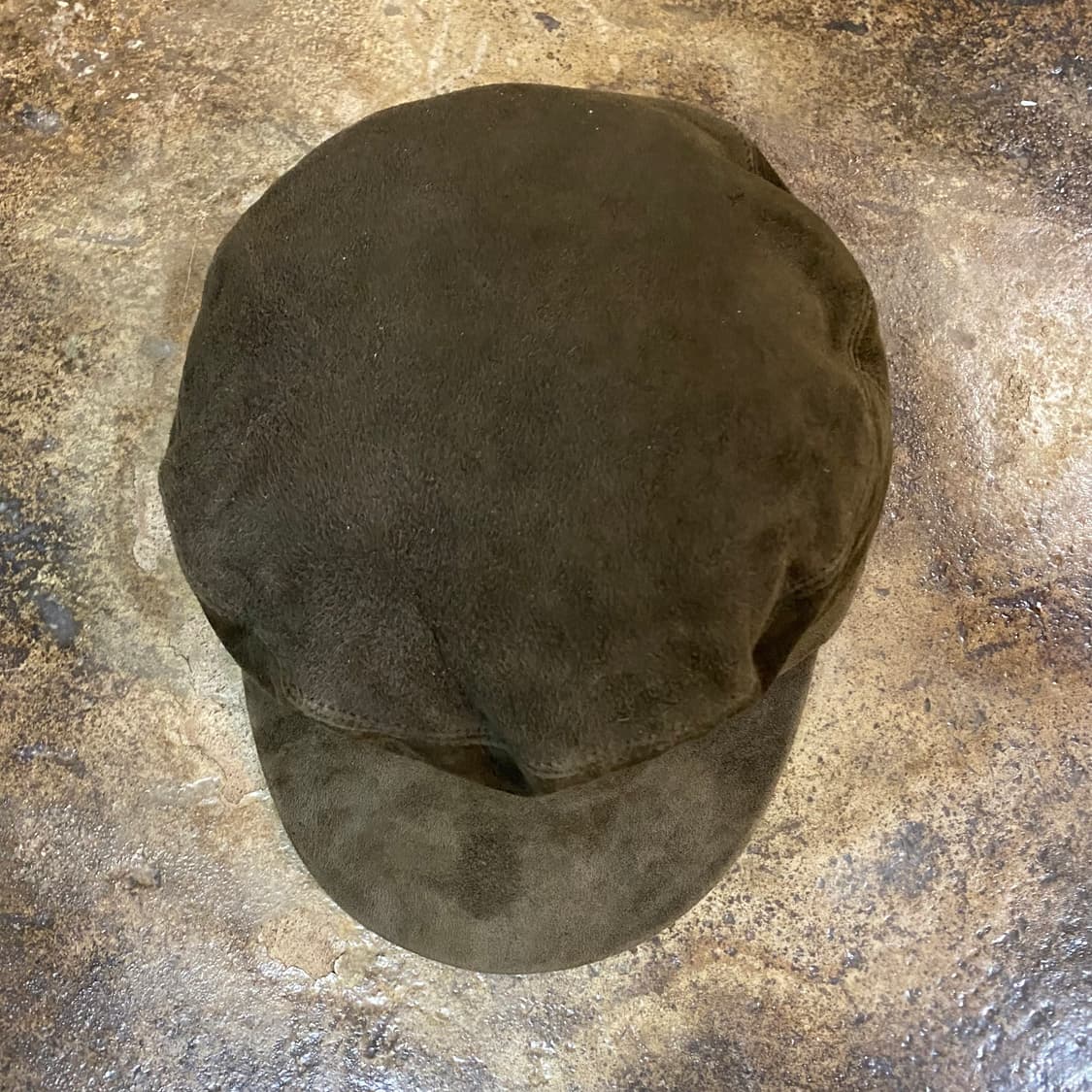 (1)키지마타카유키 고트스킨 스웨이드 캡 상품이미지3