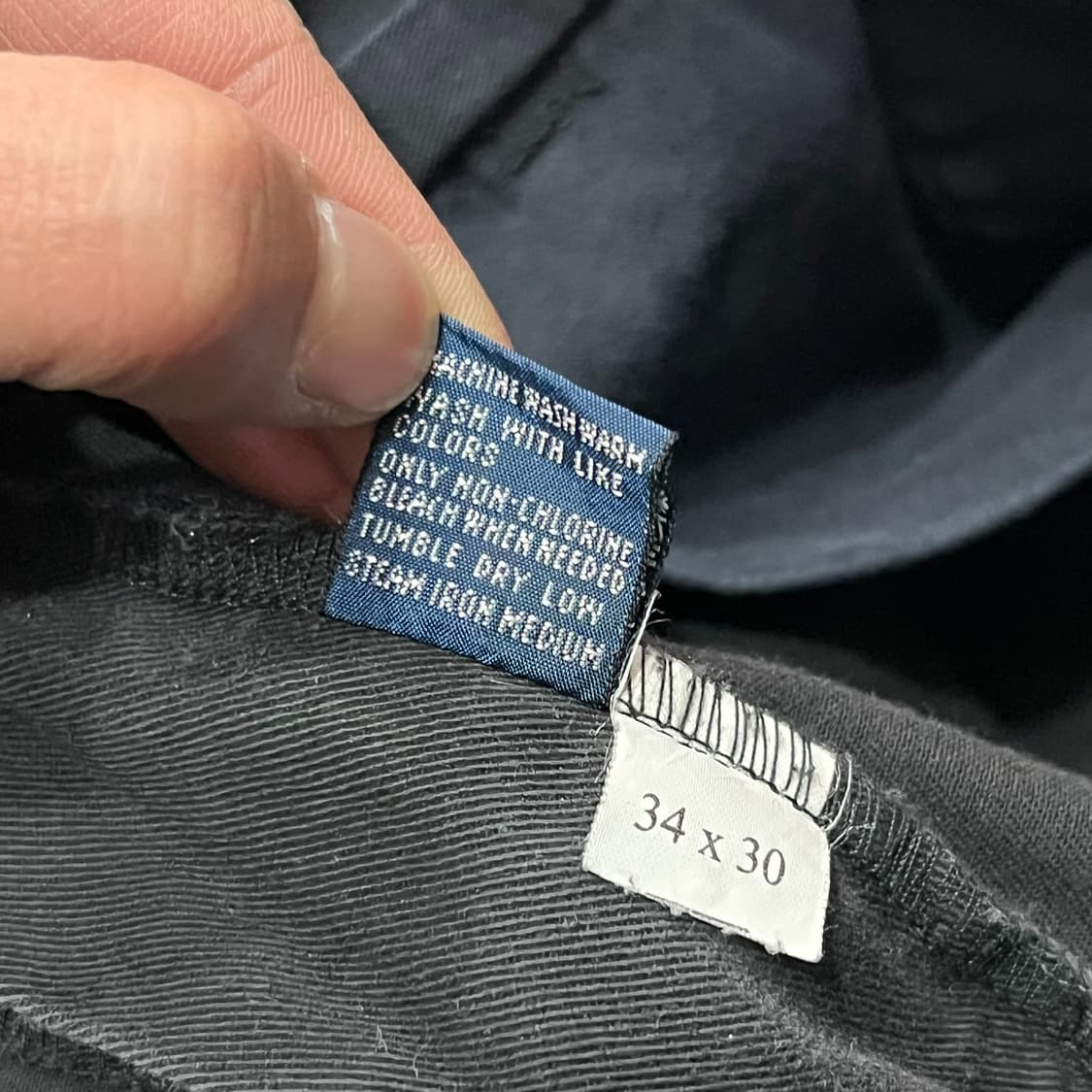  폴로랄프로렌 블랙 투턱 치노팬츠 y15463 상품이미지8