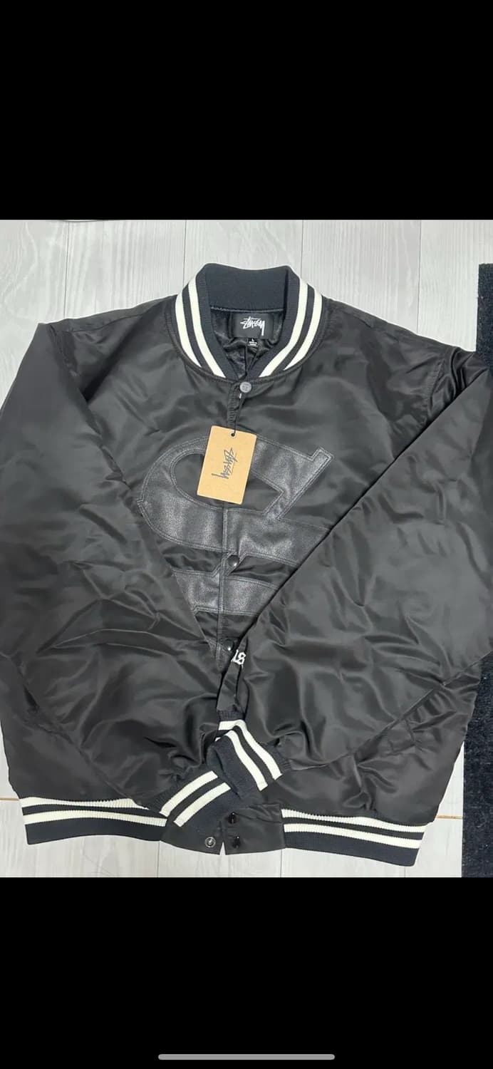 스투시 스타디엄 고딕 자켓 바시티 점퍼 L 상품이미지1