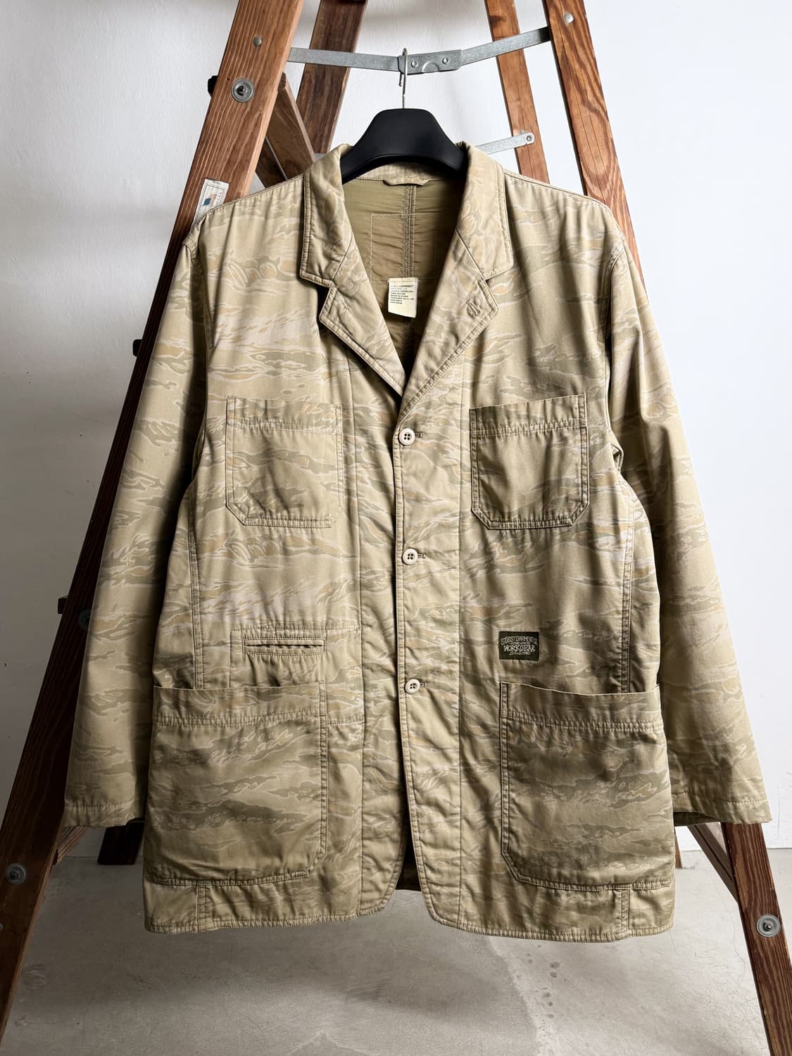 Stussy Camouflage Cotton Work Jacket 상품이미지3