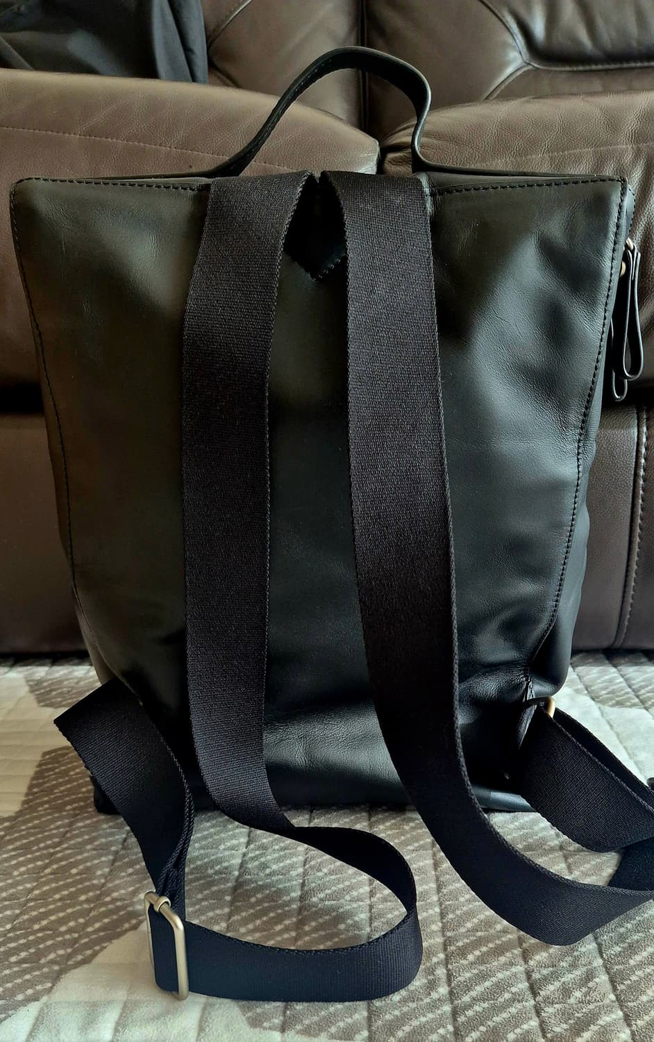 만다리나덕 소가죽 백팩 상품이미지6