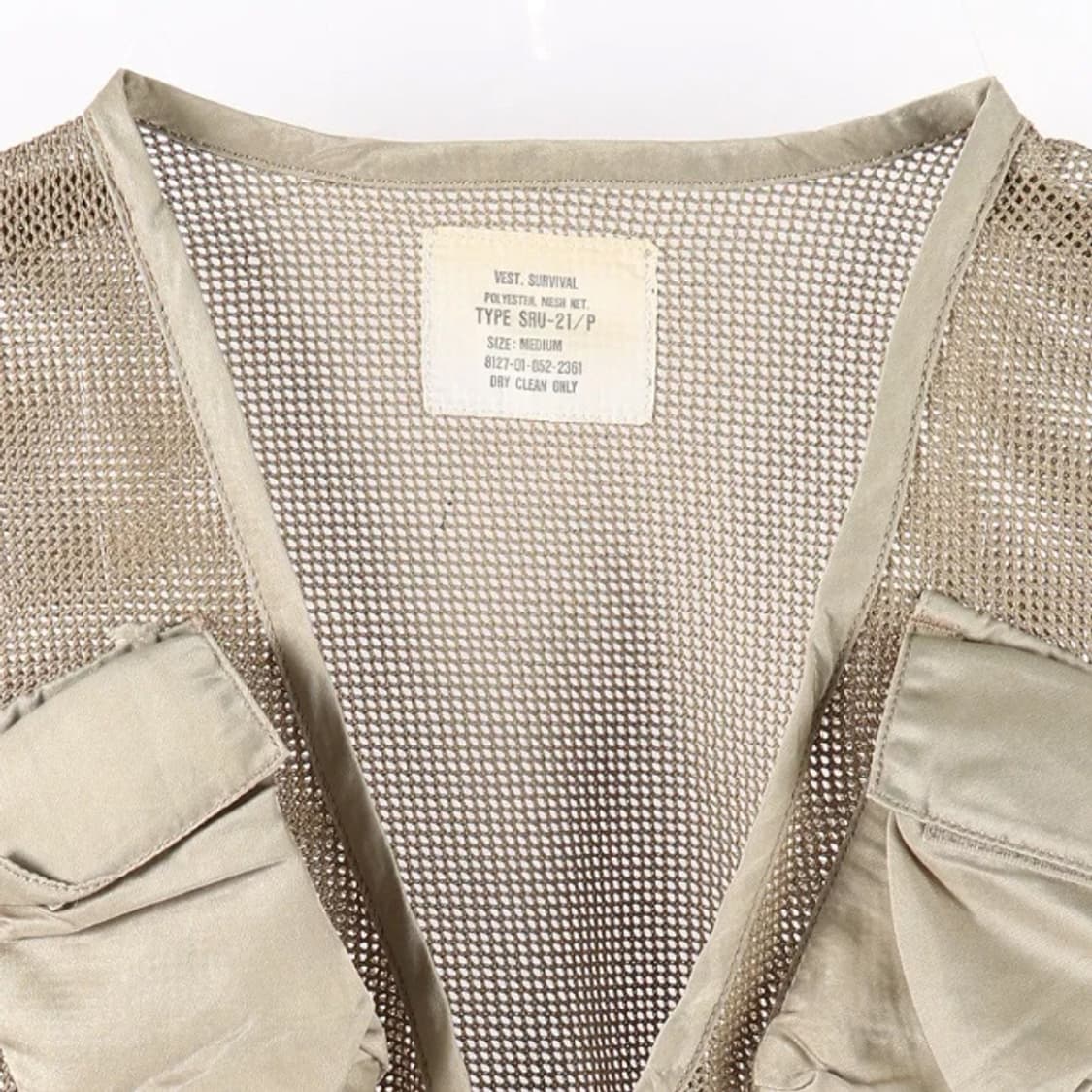 폴리에스터 오지지날 밀리터리 베스트 자켓 상품이미지2