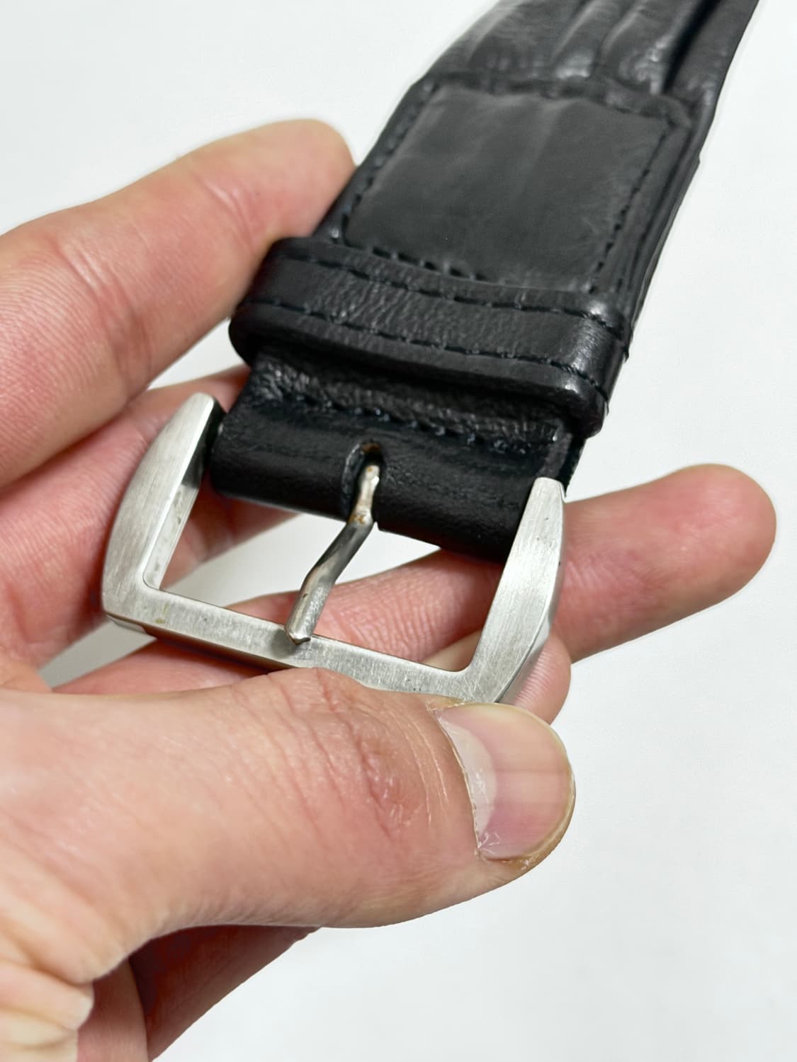 90‘s 장폴고티에 아카이브 플리츠 레더 벨트  상품이미지8