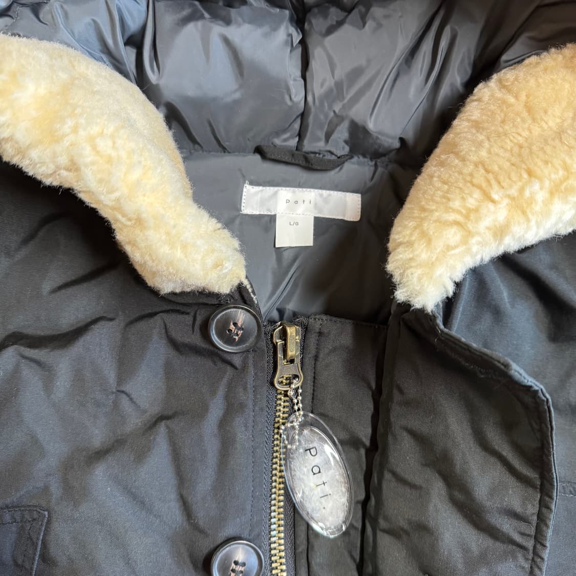 B2 오리털 다운 자켓 블랙 L 상품이미지3