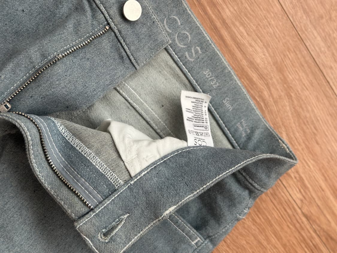 [COS]코스 리사이클 코튼 슬림레그 진 상품이미지4